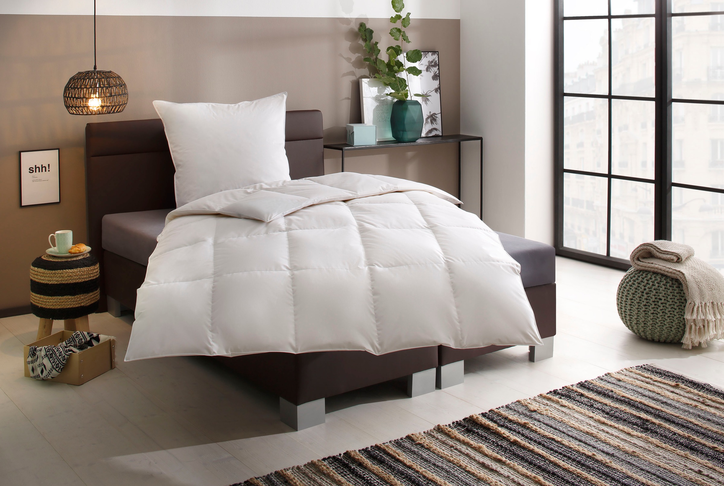 Älgdröm Daunenbettdecke "Lasse, Bettdecke 135x200 cm, 155x220 cm und weiter günstig online kaufen