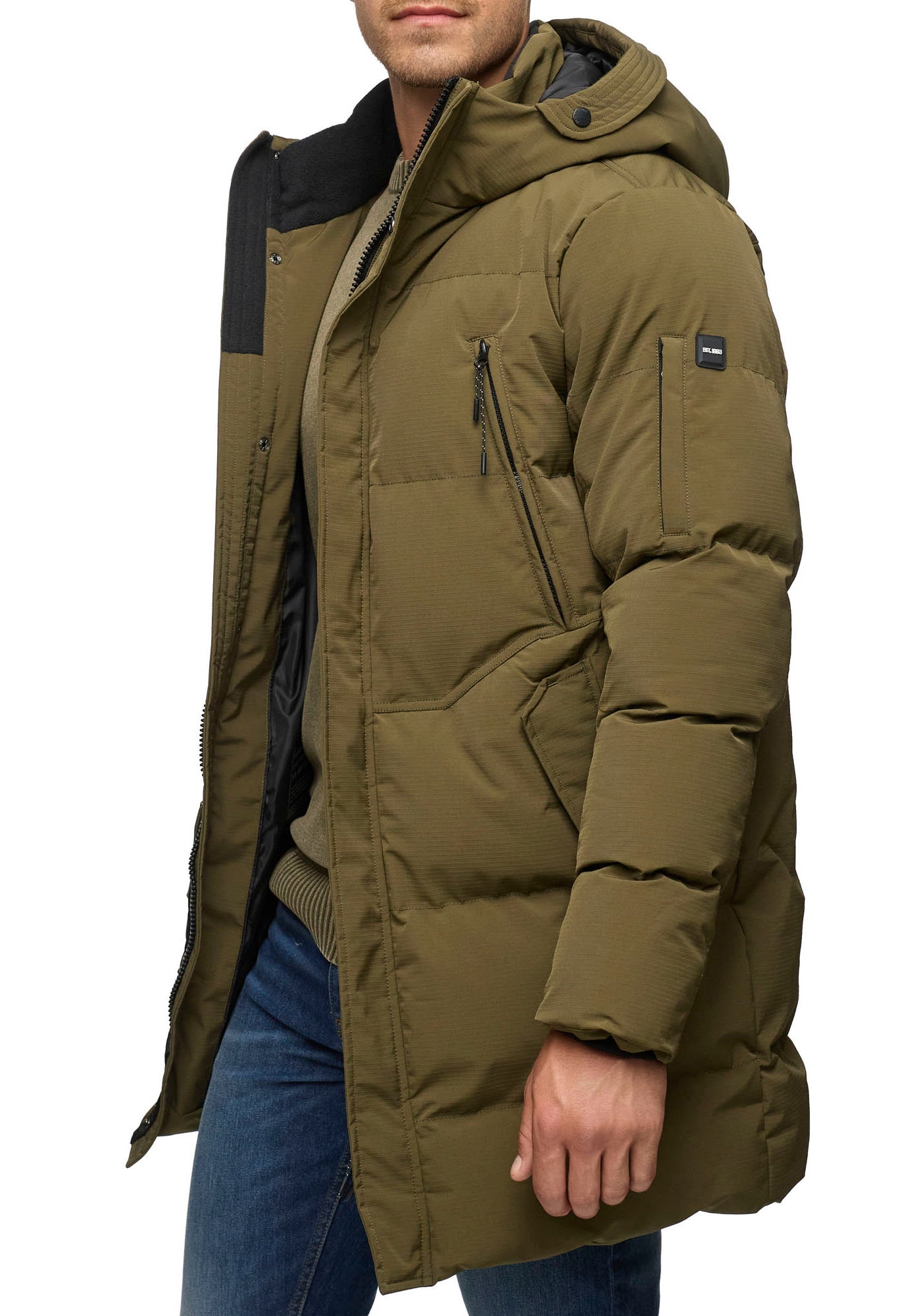 Indicode Parka »INBrighton« mit Kapuze