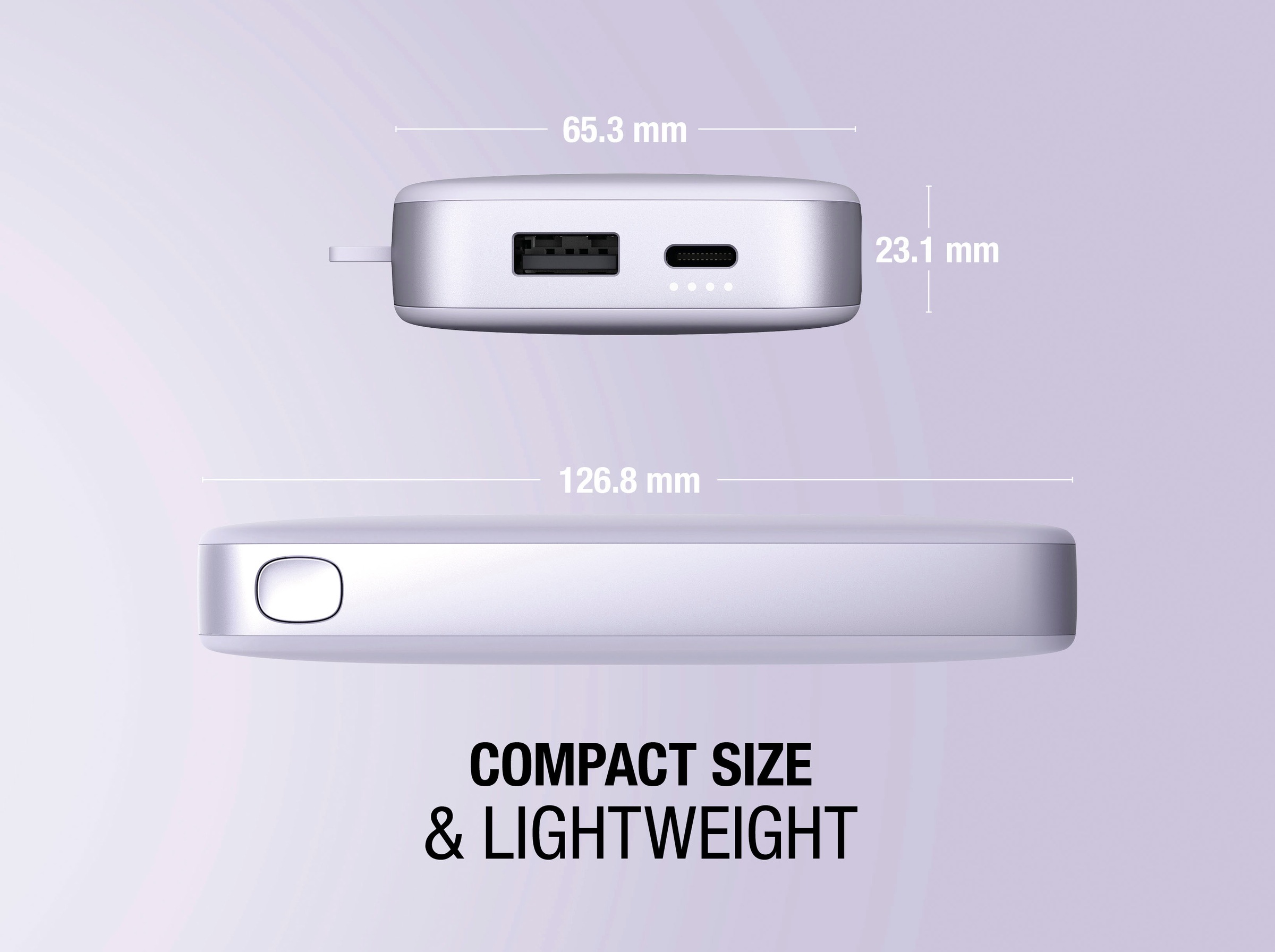 Fresh´n Rebel Powerbank »Power Pack 12000mAh mit USB-C, Ultra Fast Charge & 20W PD«