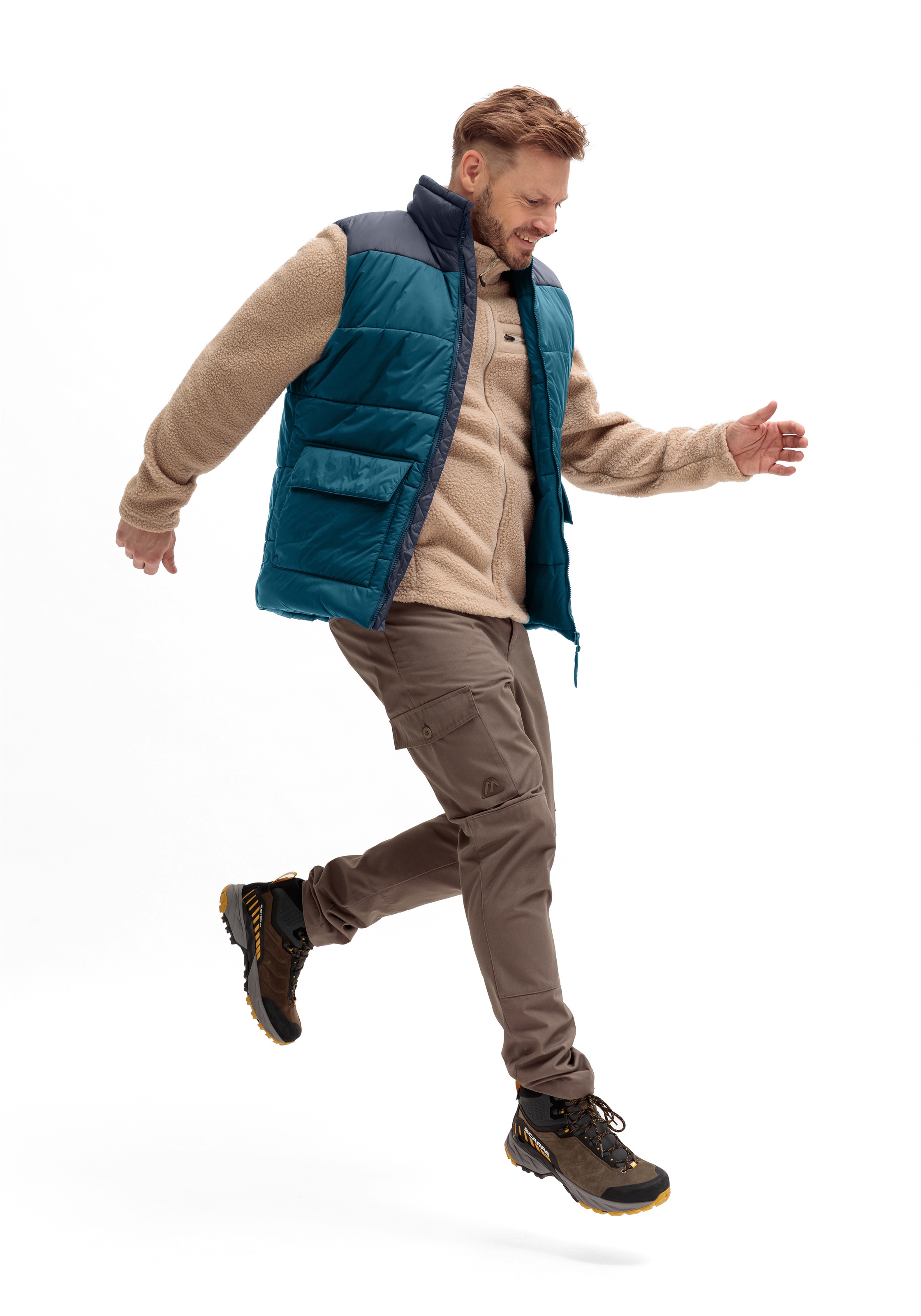 Maier Sports Funktionsweste »Heatcore Vest M« warme Herren Weste windabweisend u. atmungsaktiv