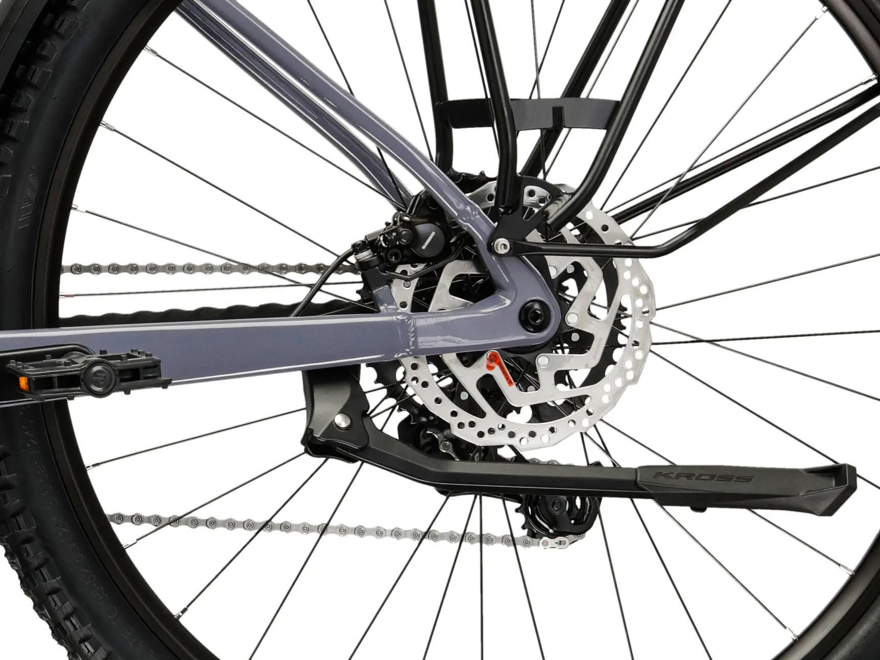 Kross 9 Gang Shimano CUES U4000 Schaltwerk Kettenschaltung Mittelmotor 250 W