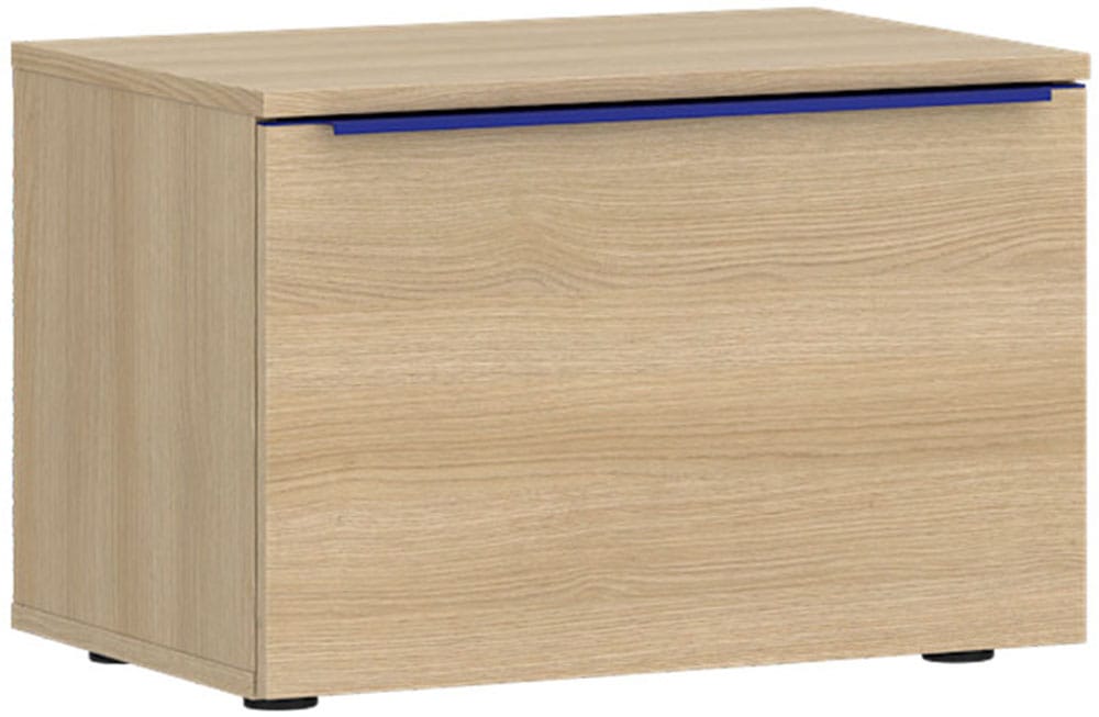 TOM TAILOR HOME "COLOR PUZZLE 1 Schublade mit farbigem Griff" Nachtkommode mit einer großen Schublade