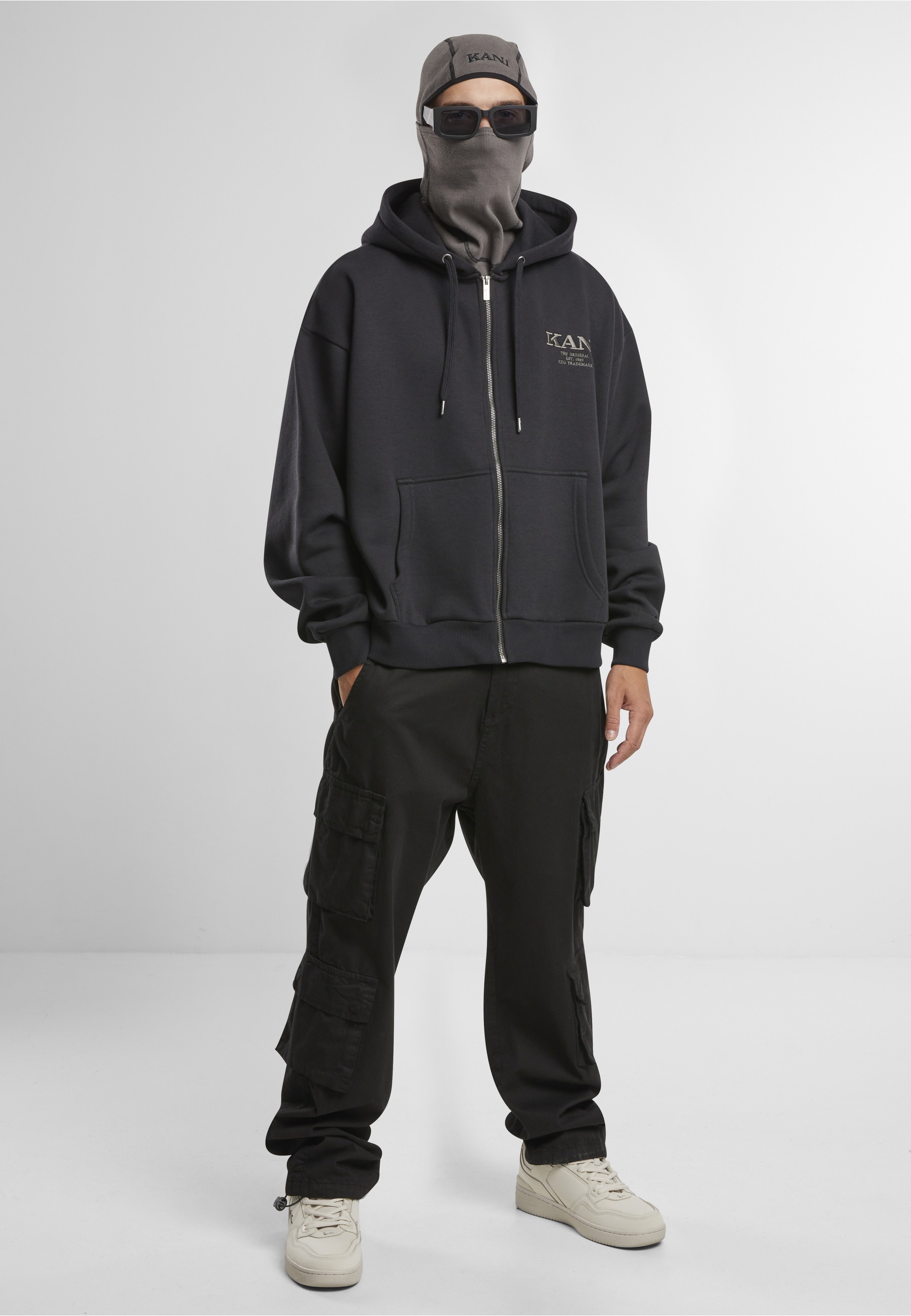 Karl Kani Kapuzenpullover »Karl Kani Karl Kani Retro Rhinestone Boxy Full Zip Hoodie« 1