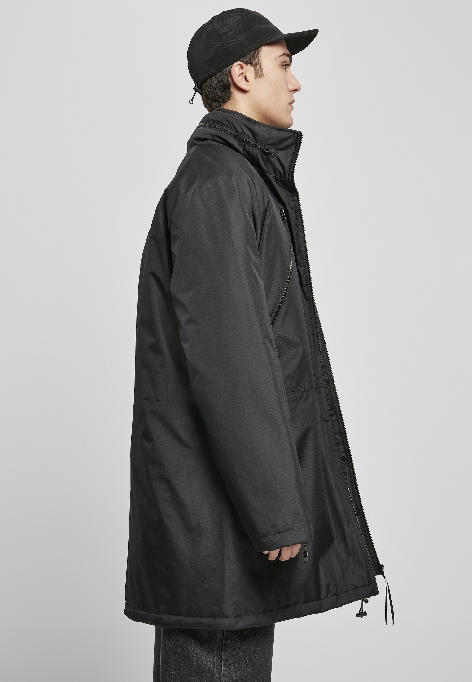 URBAN CLASSICS Anorak »Urban Classics Herren Mountain Coat«, (1 St.), ohne Kapuze