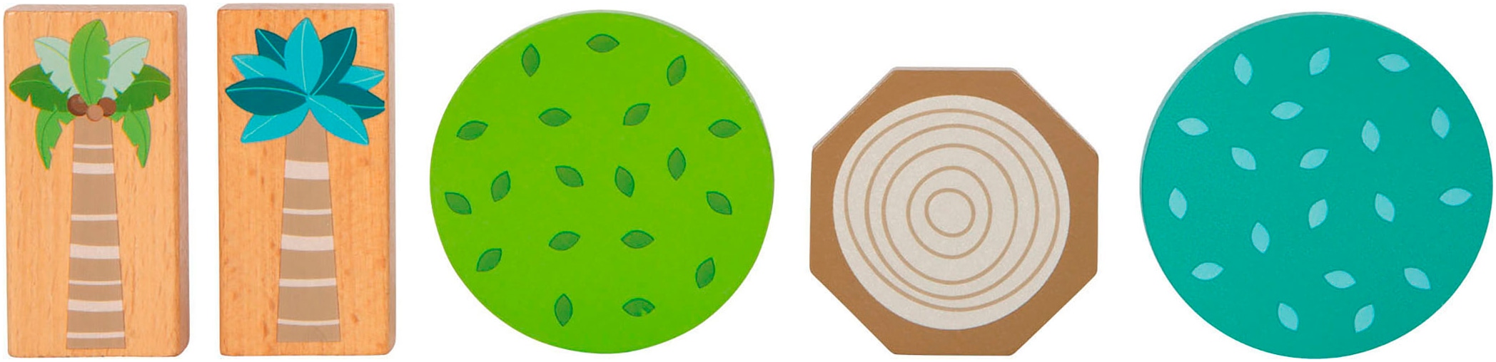 Small Foot Spielbausteine »Holzbausteine, Jungle Friends«