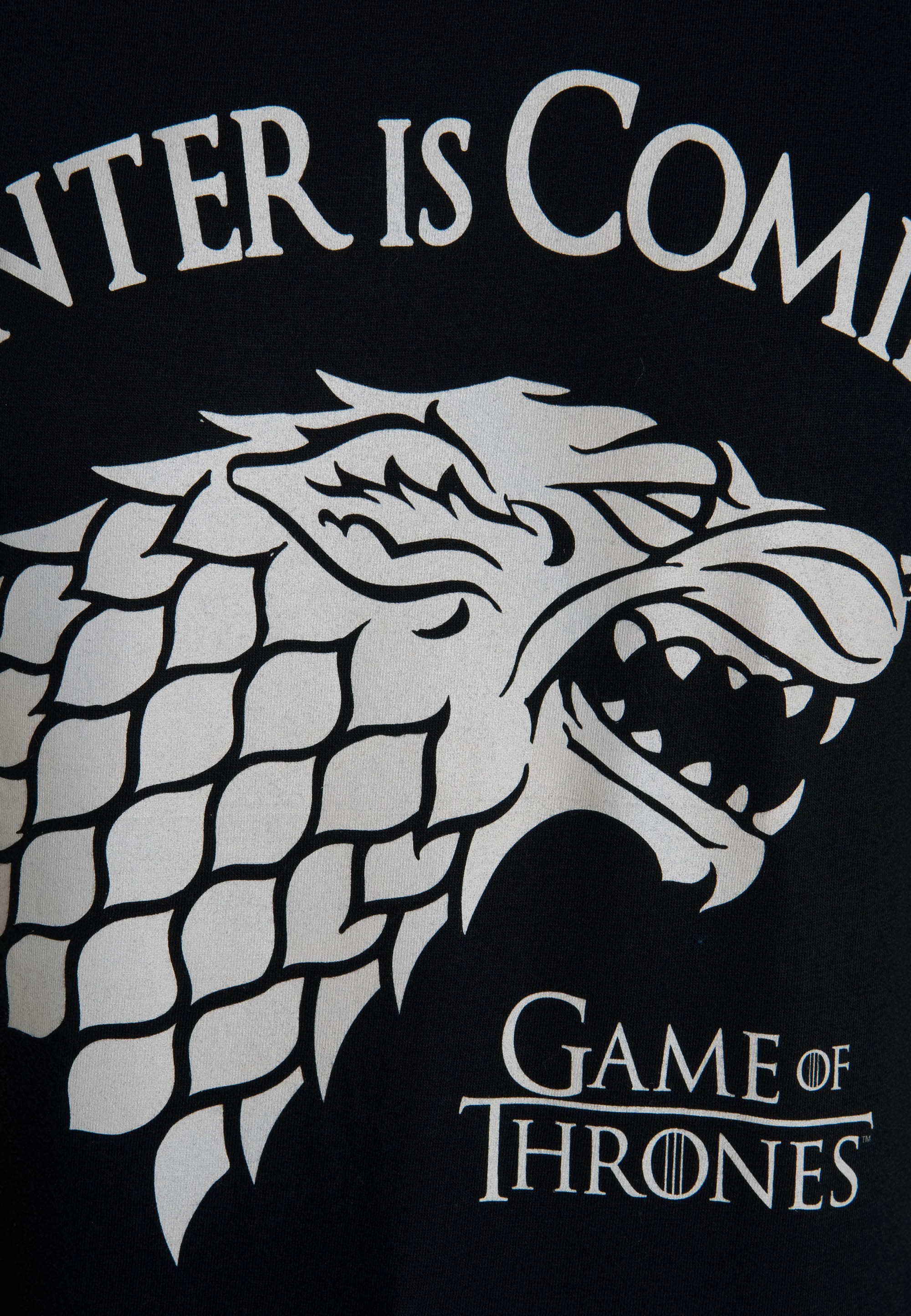 LOGOSHIRT T-Shirt »Game of Thrones«, mit lizenziertem Originaldesign