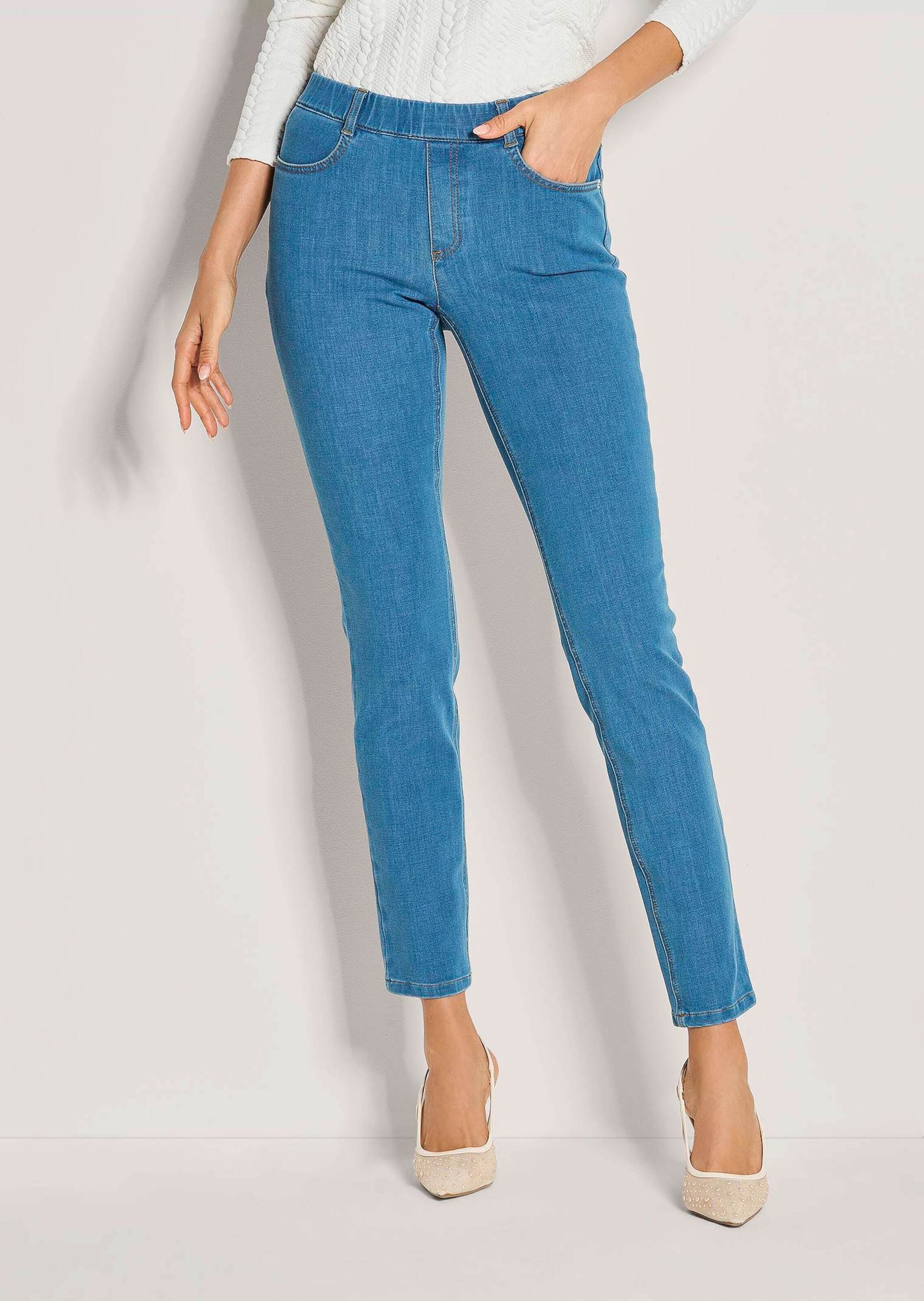 MADELEINE Jeggings Denim-Leggings Beige 40 2
