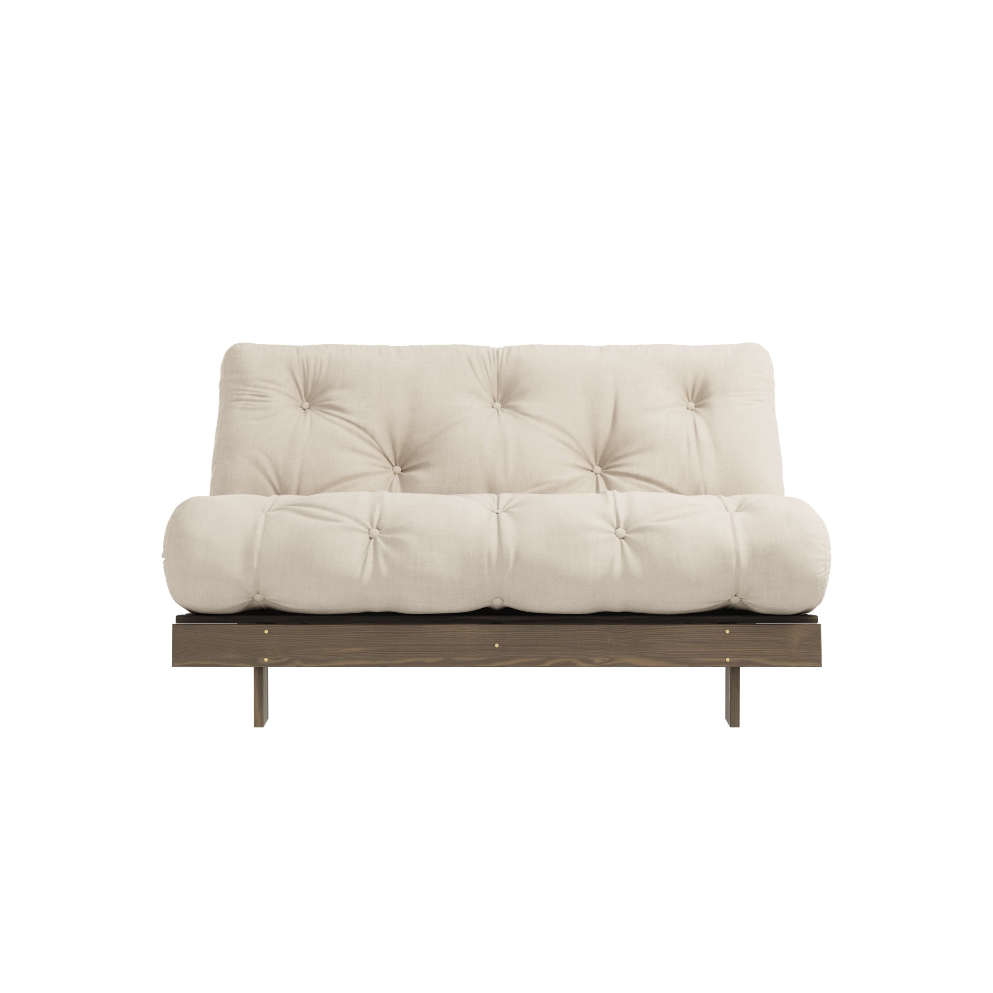 Karup Design Daybett "Roots Sofa Bed, Schlafsofa, Bettfunktion, FSC-Massivholz" Inkl. Futonmatratze, Made in Europe, langlebig, B: 140 oder 160 cm