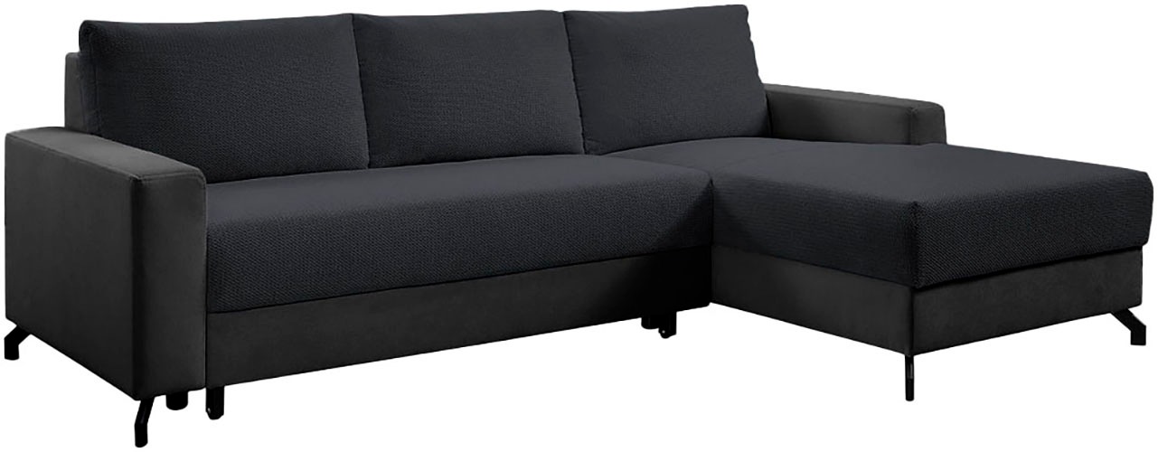 exxpo - sofa fashion Ecksofa "Quattro L-Form, B/T: 247/162 cm", wahlweise m günstig online kaufen