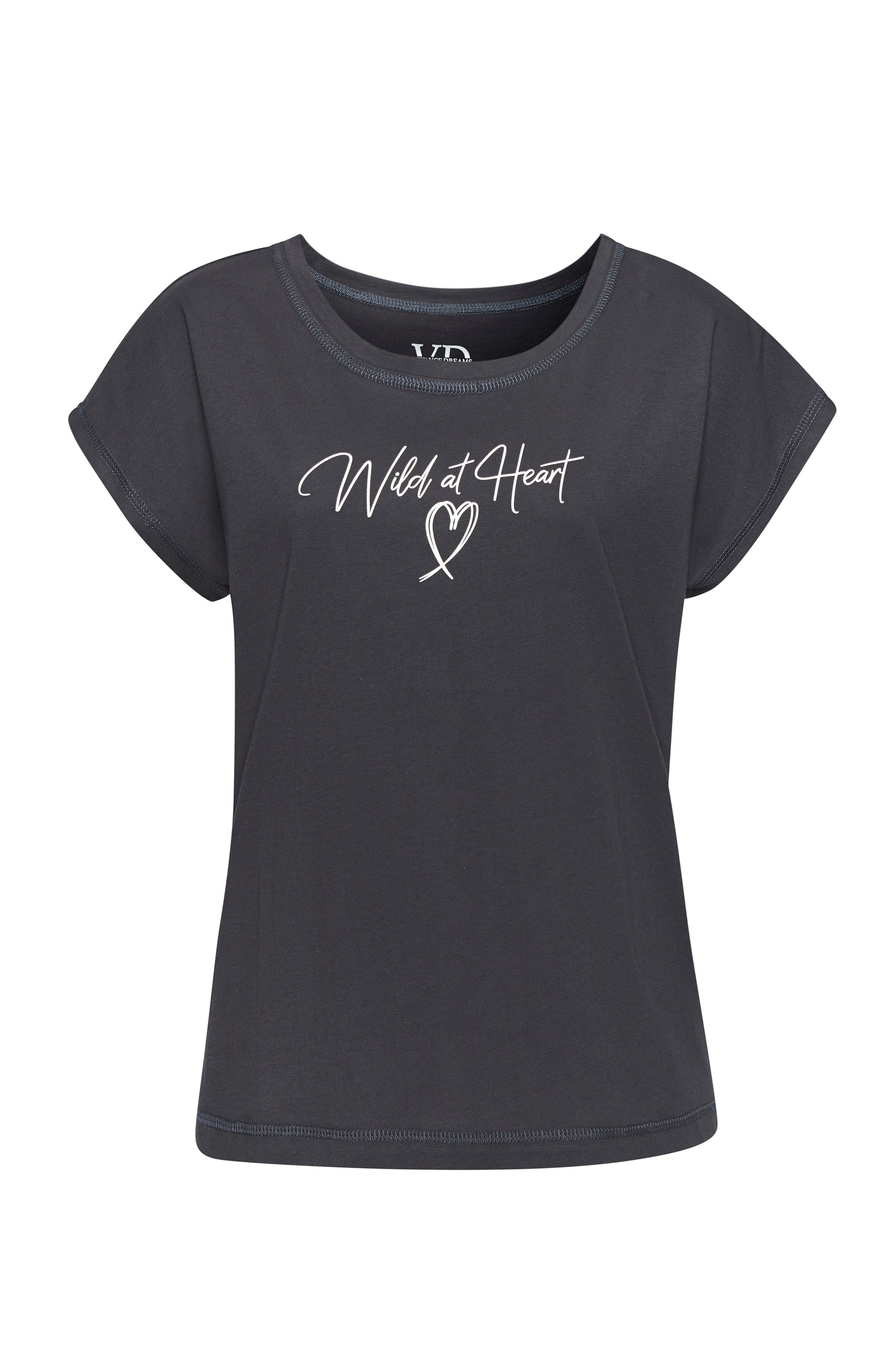 Vivance Dreams Pyjamaoberteil mit Herzprint günstig online kaufen