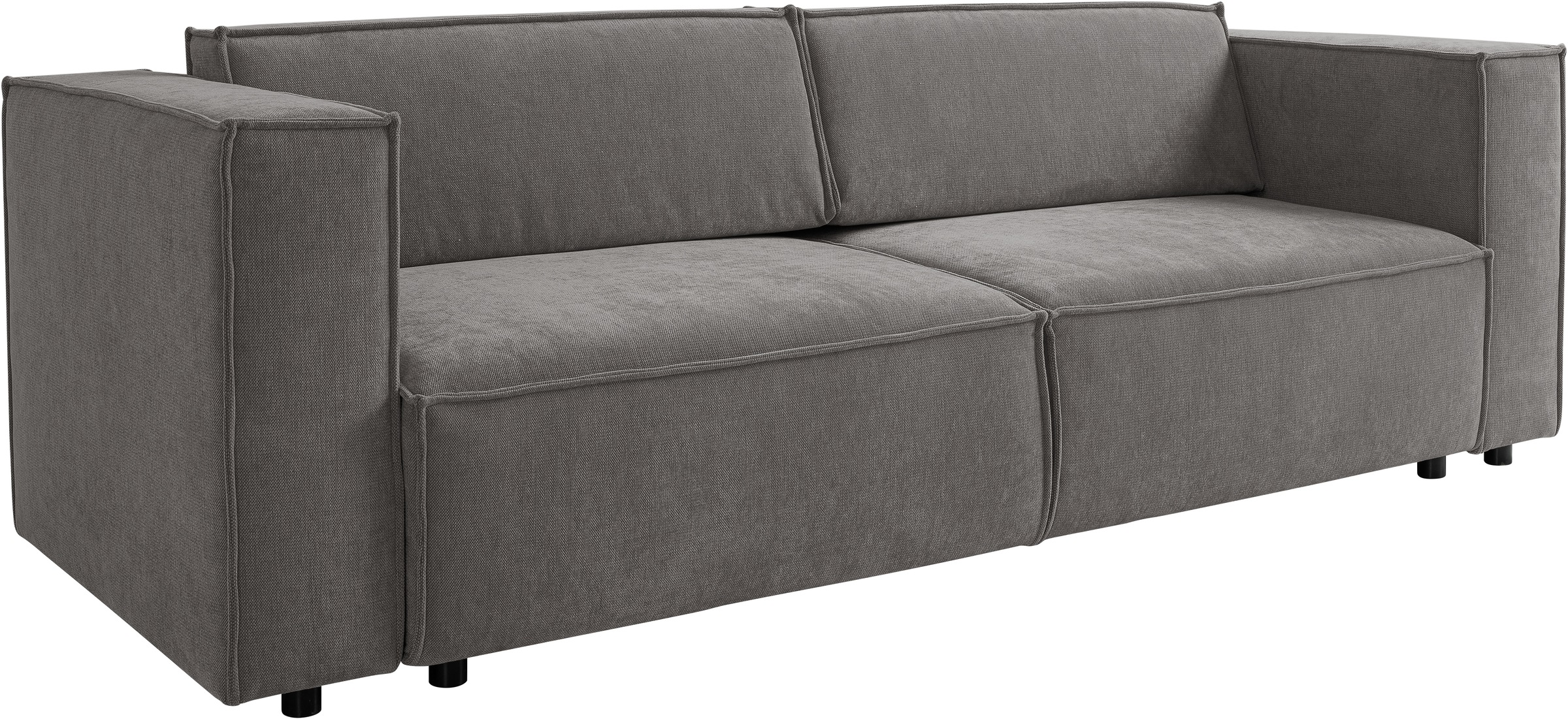 Thumbnail - WERK2 Schlafsofa "Kansas Breite 252 cm, mit extragroßer Liegefläche 202x152 cm" Pflegeleichte Bezüge: aktuellen Cord- od...