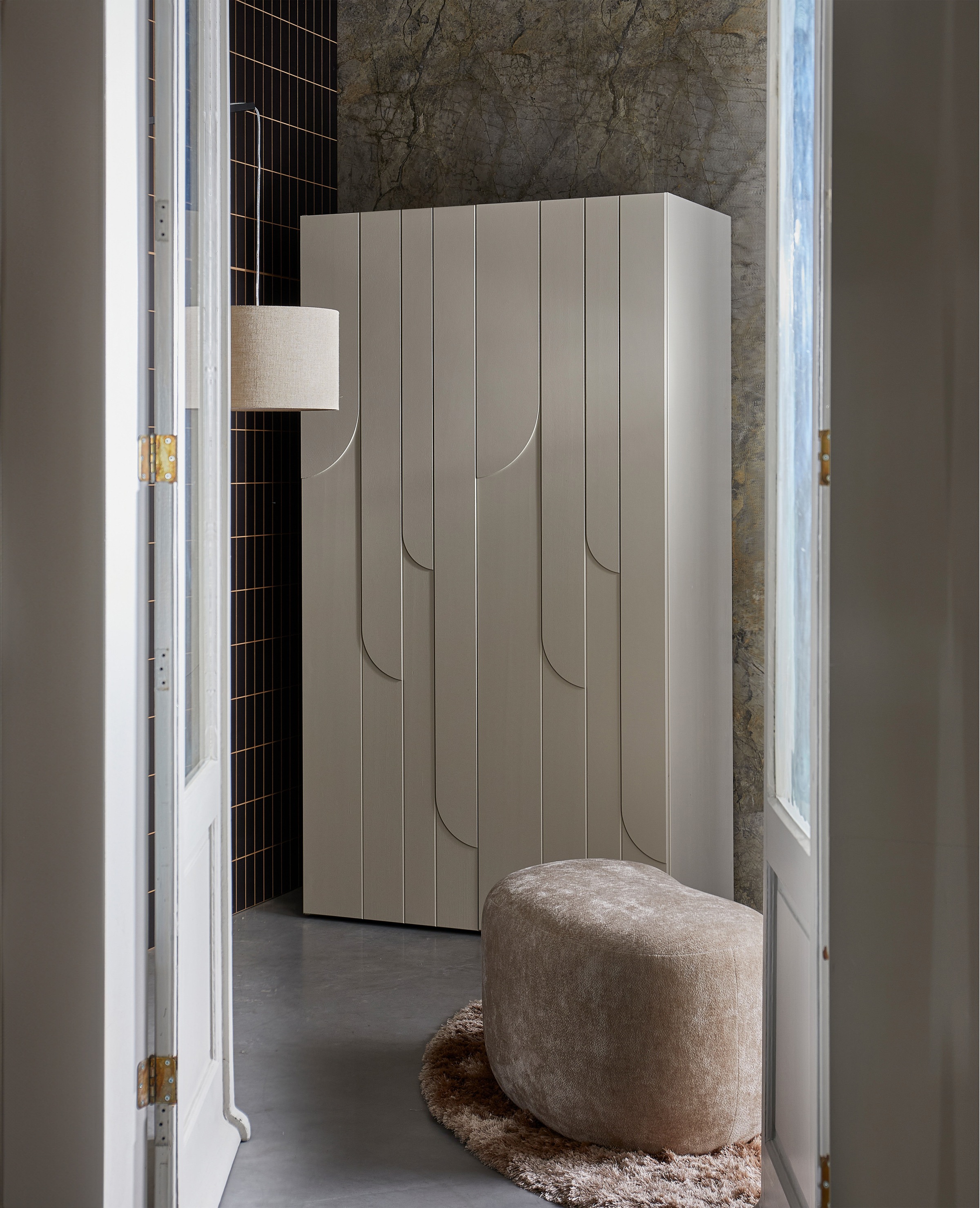 WOOOD Kleiderschrank "WOOOD RAIN 2-TÜRIGER KLEIDERSCHRANK KIEFER DUST [fsc] günstig online kaufen