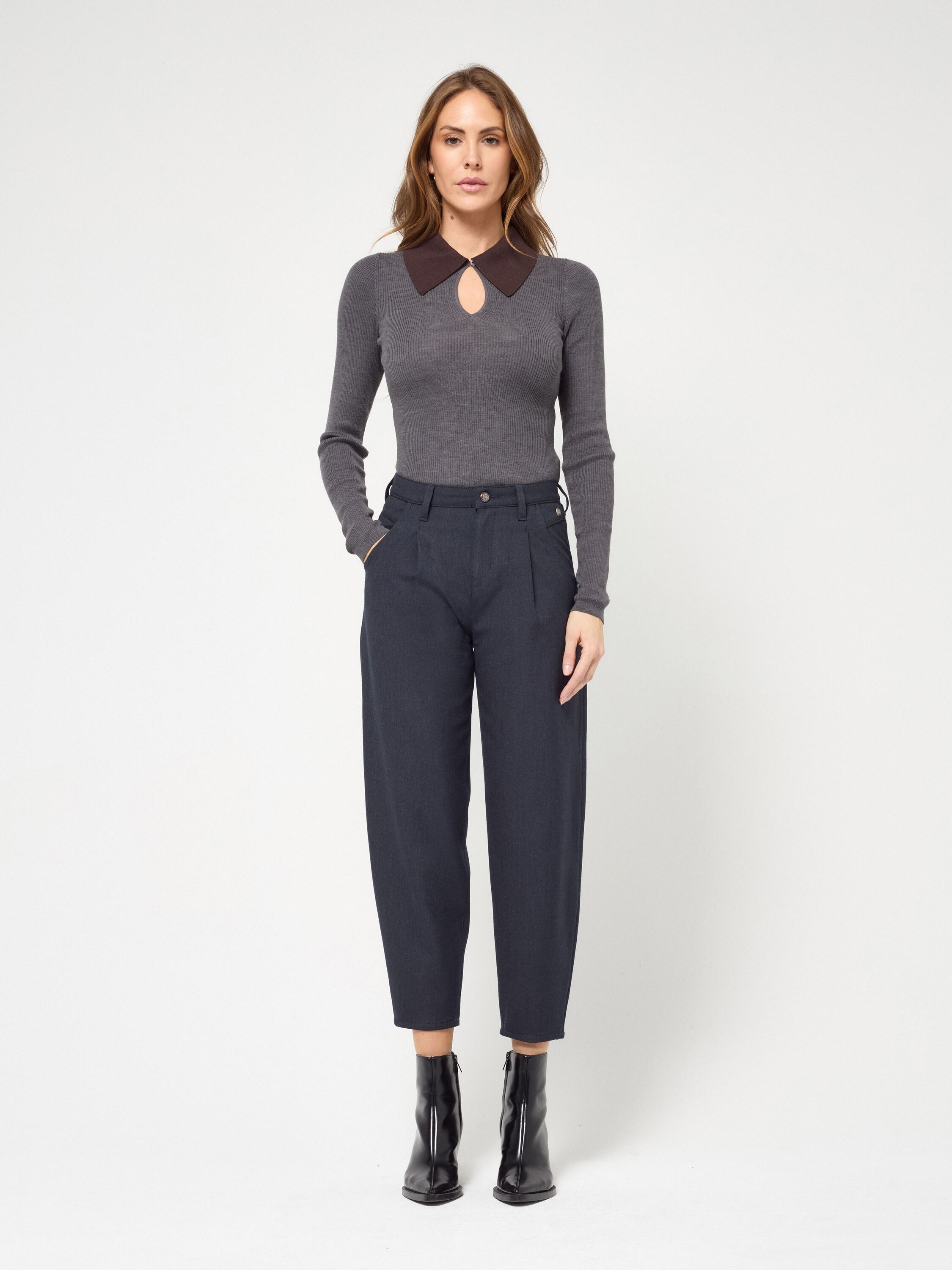 GANG Webhose »GANG Hosen Balloon 94SILVIA CROPPED«