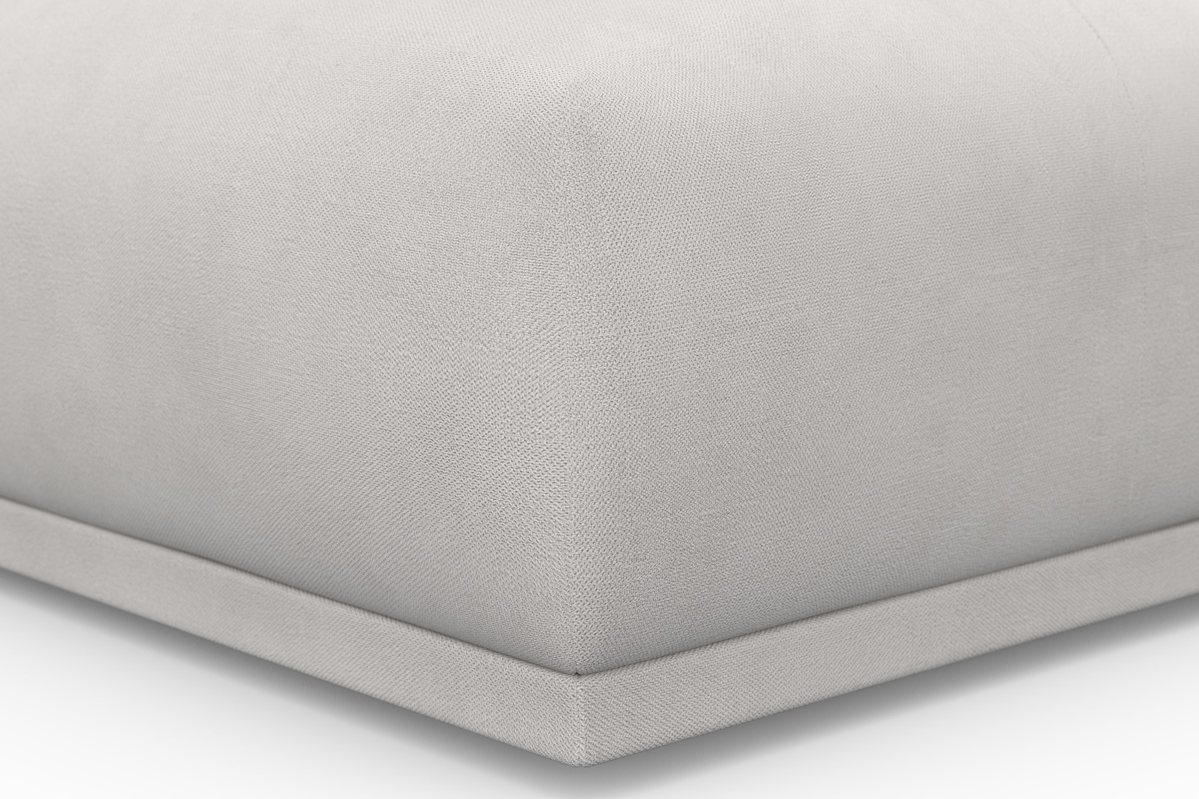TRENDMANUFAKTUR Hocker »Braga, mit hochwertigem Kaltschaum, quadratisch, in Cord erhältlich« 1 Stk. tlg. moderner Polsterhocker, 85/42/85 cm (B/H/T)
