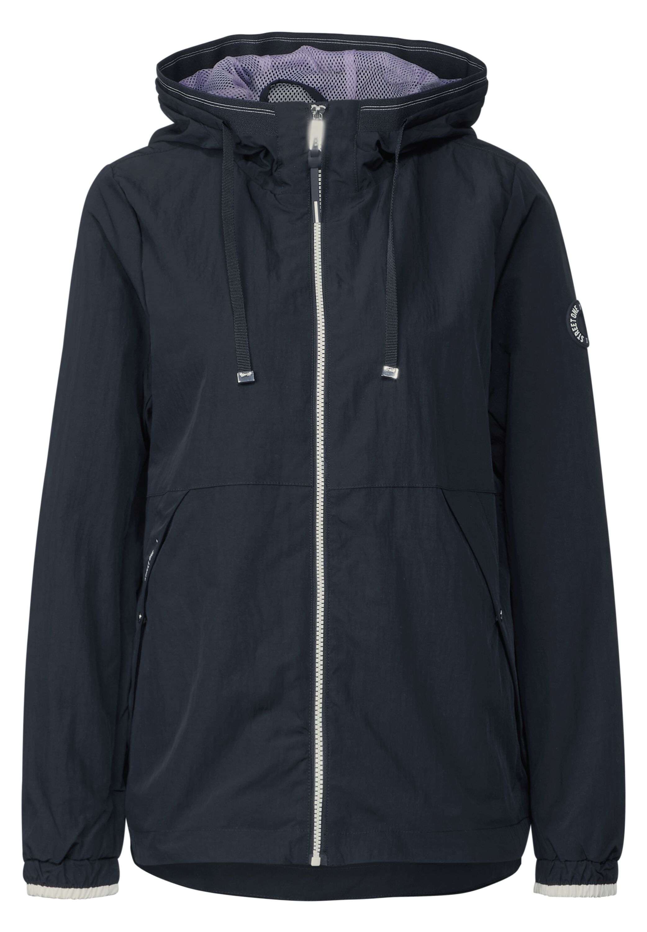 STREET ONE Windbreaker, mit Kapuze, mit Kapuze mit Tunnelzugband