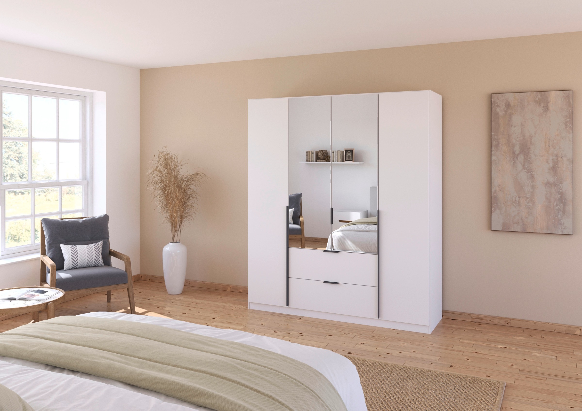 rauch Drehtürenschrank "Kleiderschrank Schrank Garderobe AGORDO mit Dekor- günstig online kaufen