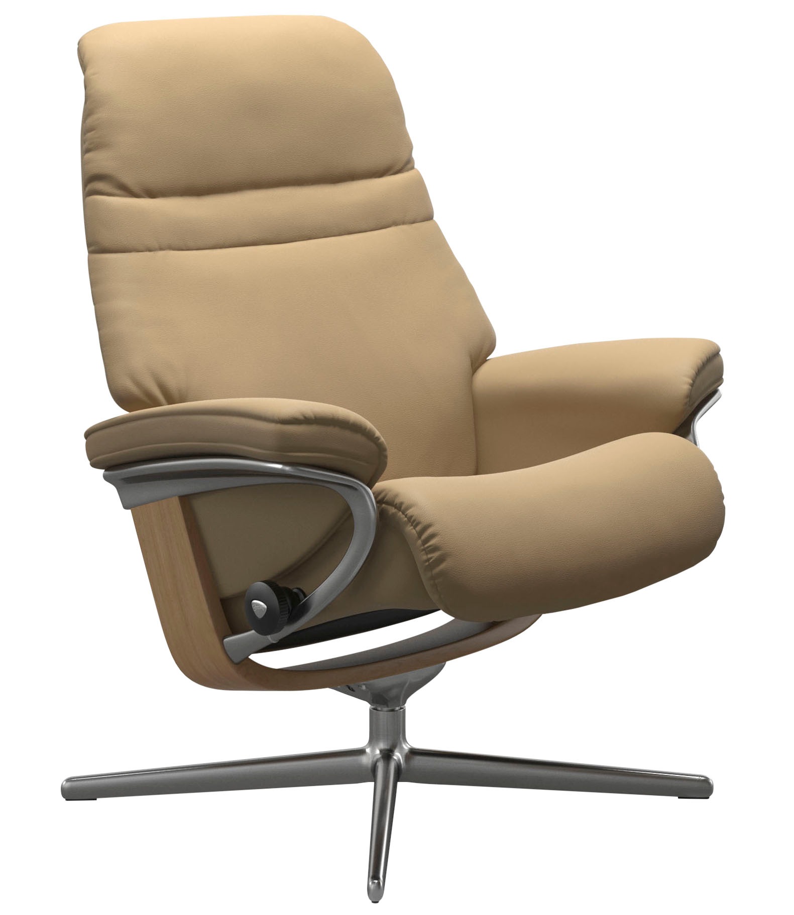Stressless® Relaxsessel »Sunrise«, mit Cross Base, Größe S, M & L, Holzakzent Eiche