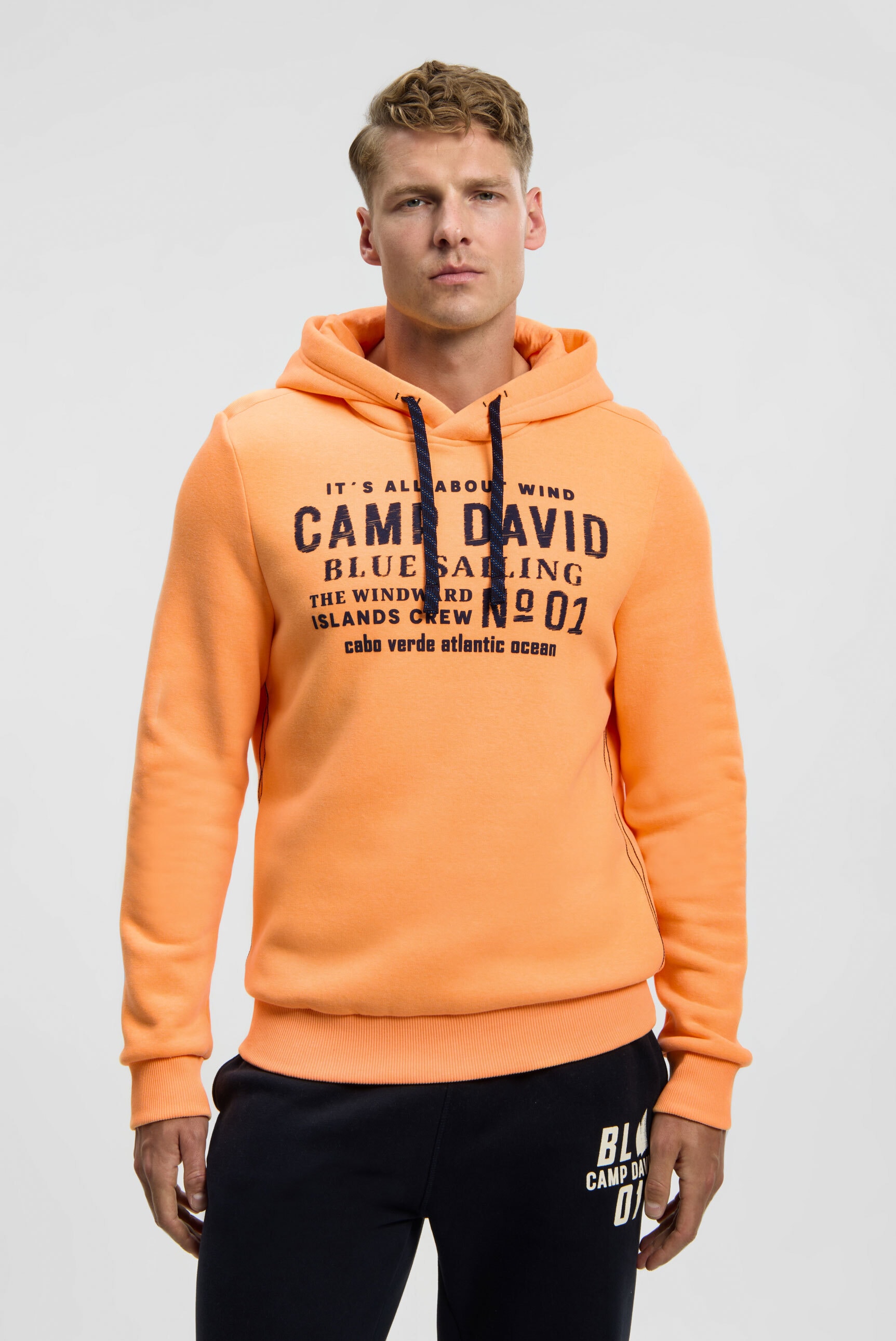 CAMP DAVID Kapuzensweatshirt, mit reflektierenden Details günstig online kaufen
