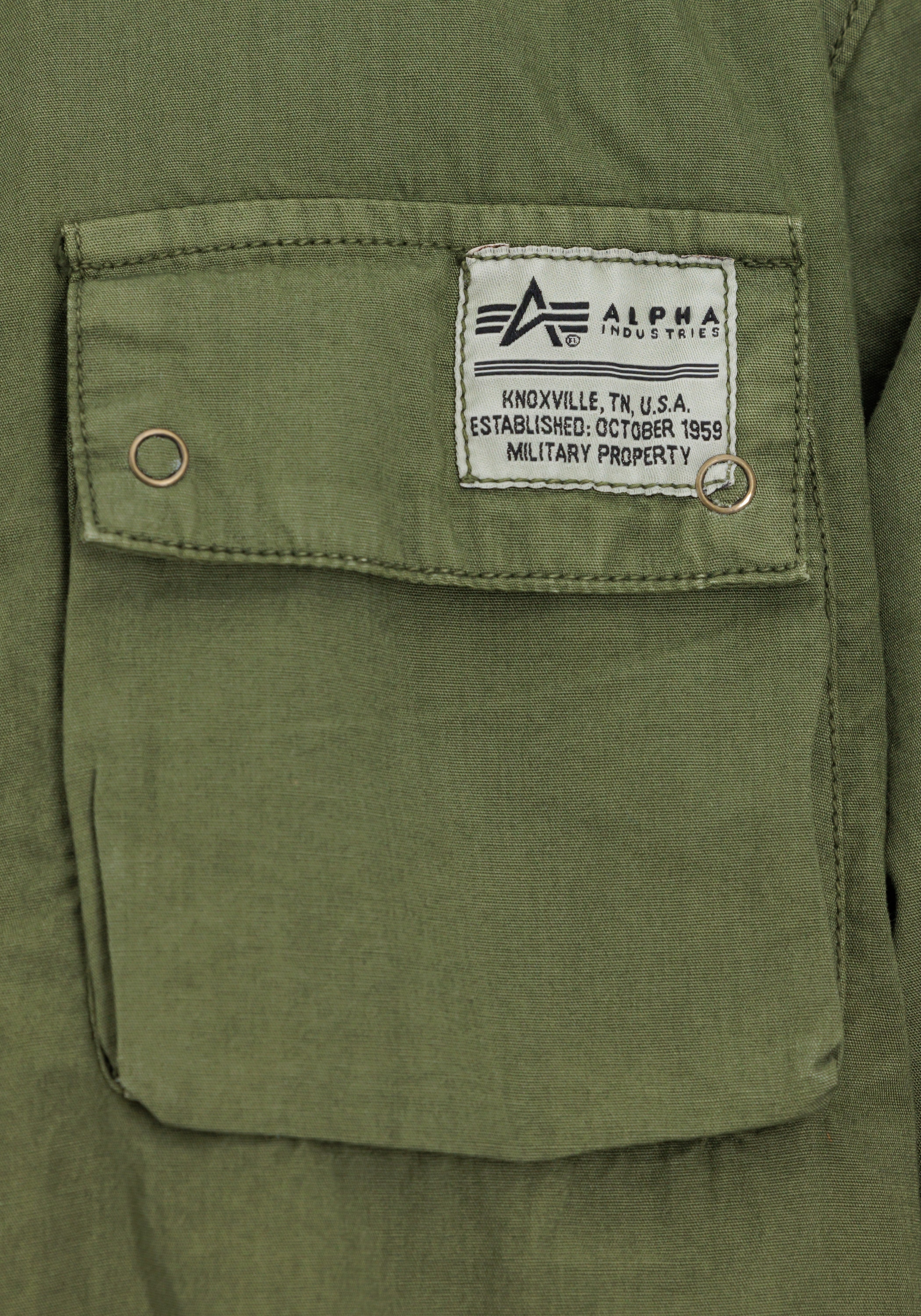 Alpha Industries Hemdjacke »ALPHA INDUSTRIES Men - Overshirts Urban Military Shirt«