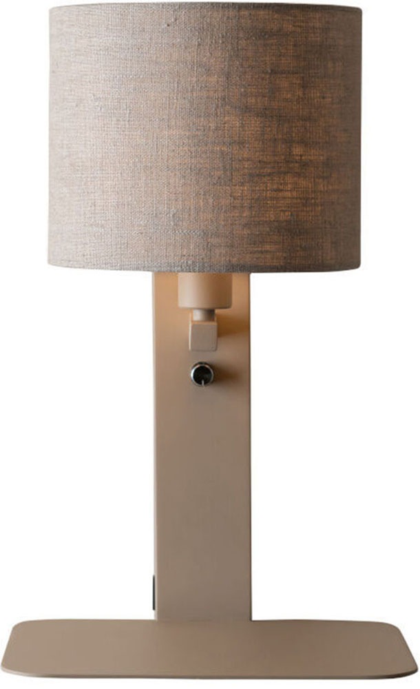 IT'S ABOUT ROMI Wandleuchte "FLORENCE", 1, Ø 15cm H: 42cm, 1 Stk.sand, Schlafzimmer, Leuchten