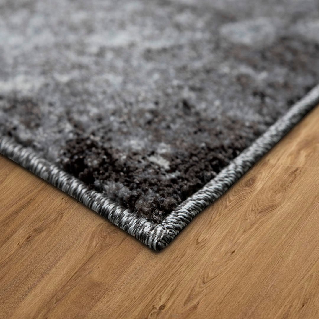 my home Teppich »Sonnenhang«, rechteckig, 9 mm Höhe, mit besonders weichem Flor, Kurzflor, modernes Marmor Design