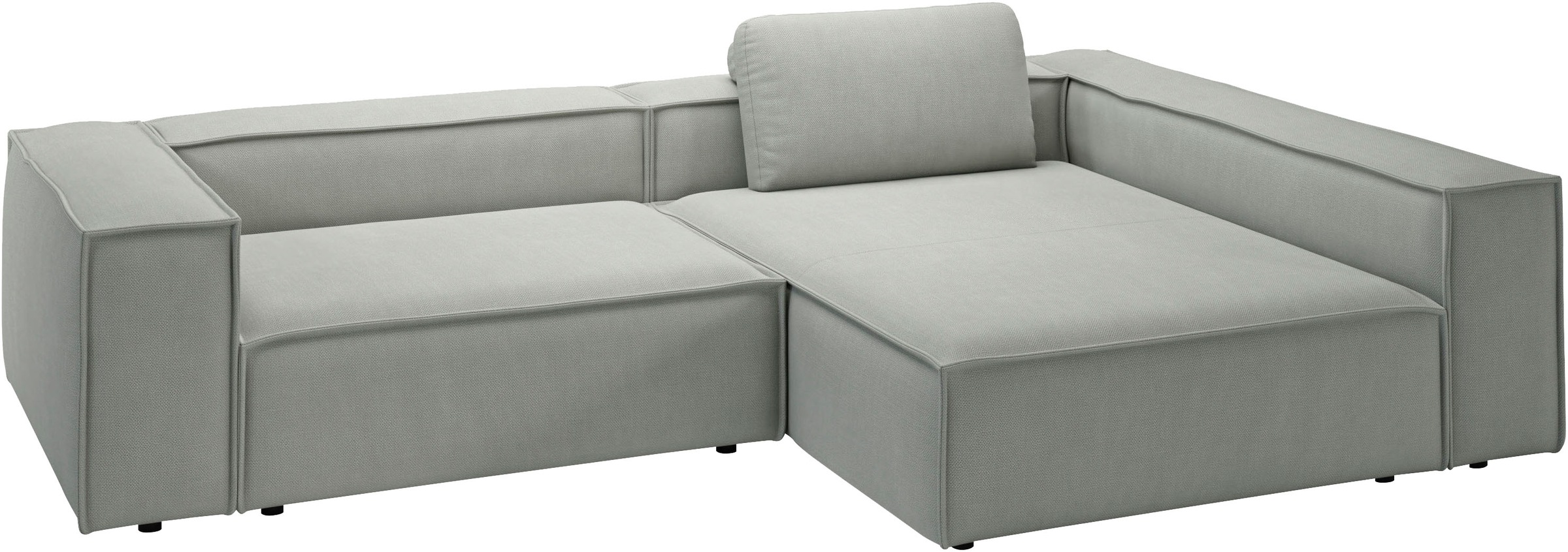 Places of Style Ecksofa »Watertown, moderne XXL L-Form, 306 cm breit«, Komfortabel mit tiefer Sitzfläche – ideal für große Wohnräume