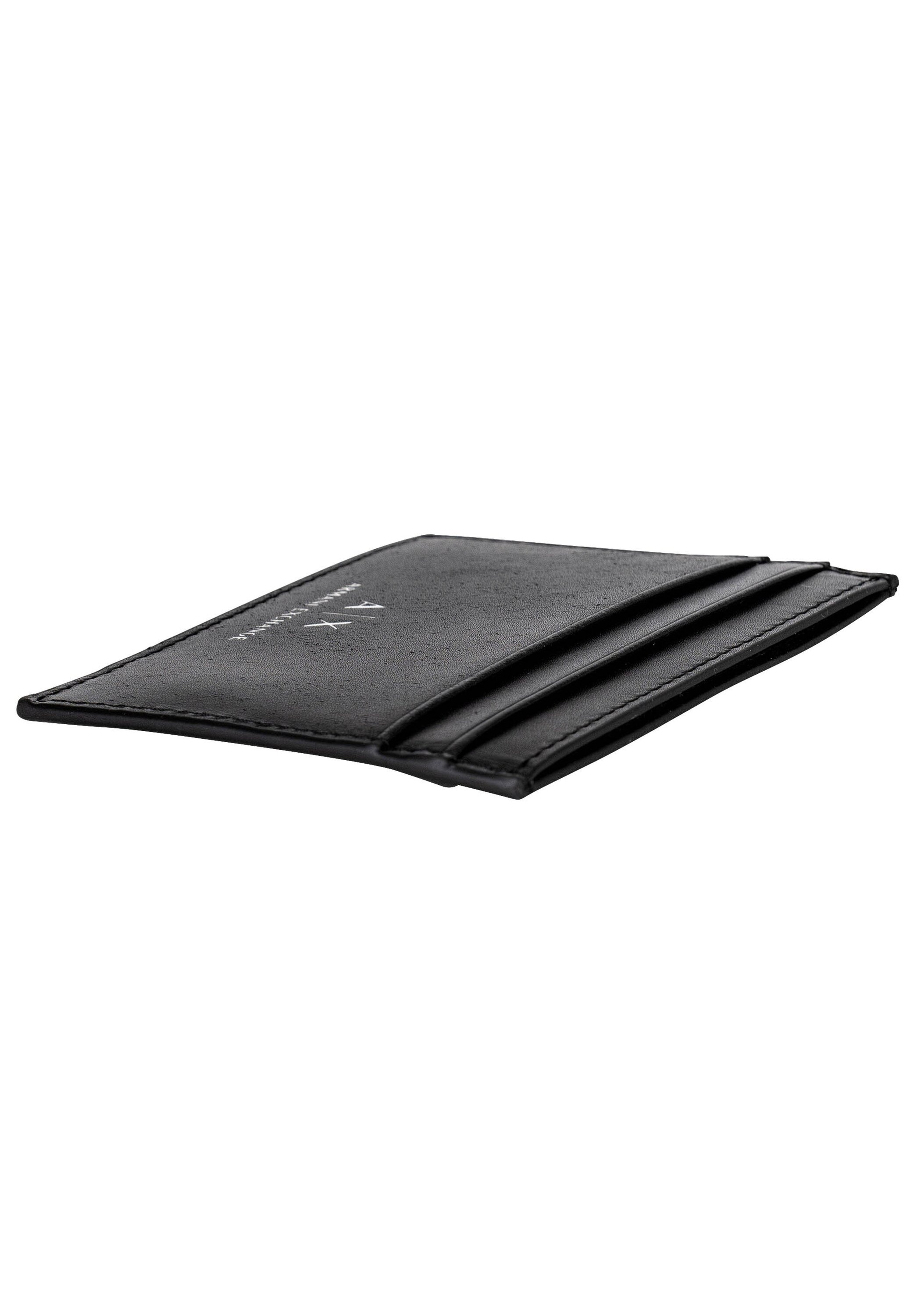 ARMANI EXCHANGE Geldbörse »Kartenetui PLAIN LEATHER CREDIT CARD HOLDER«