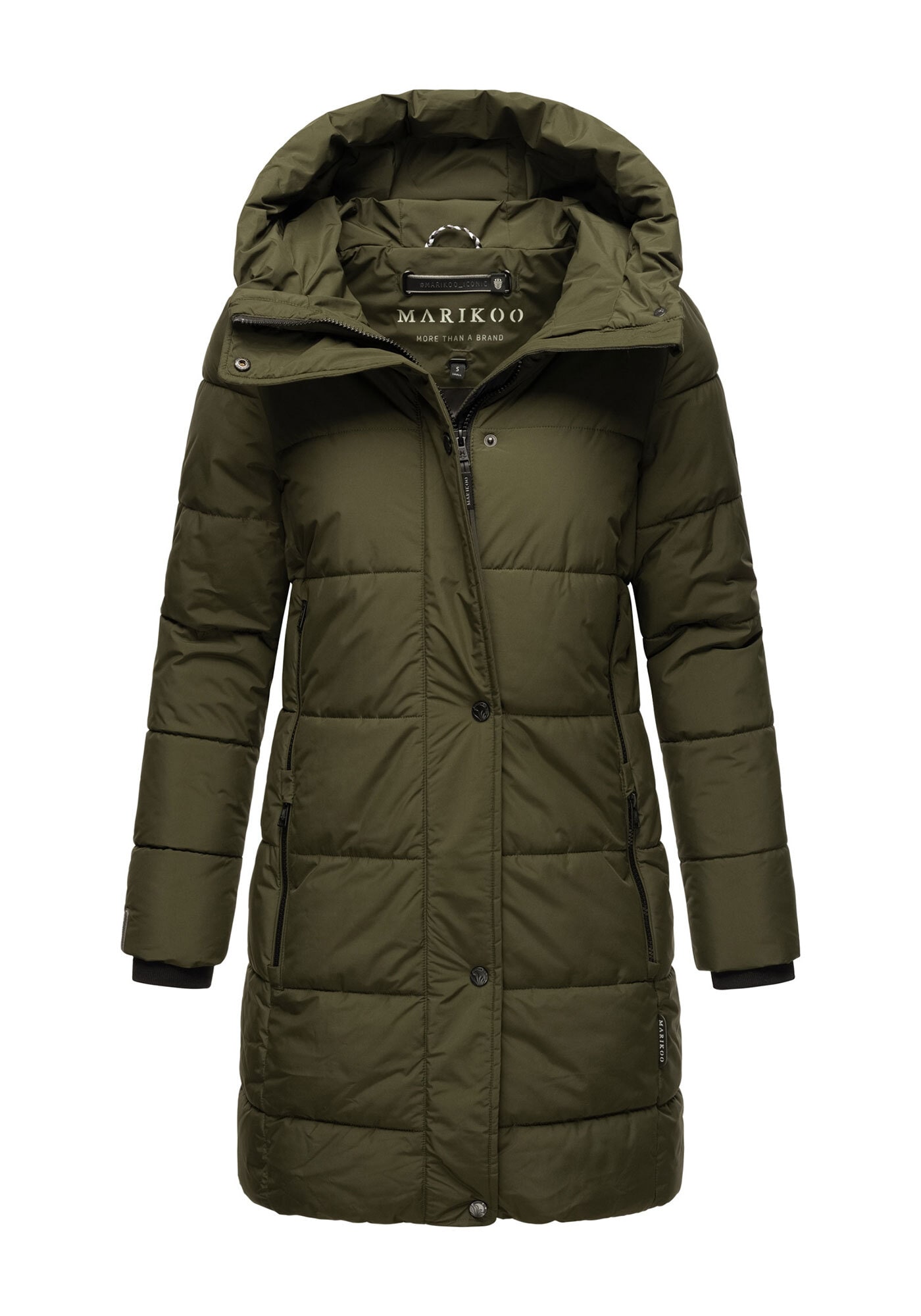 Marikoo Winterjacke »Karumikoo XVI«, mit großer Kapuze