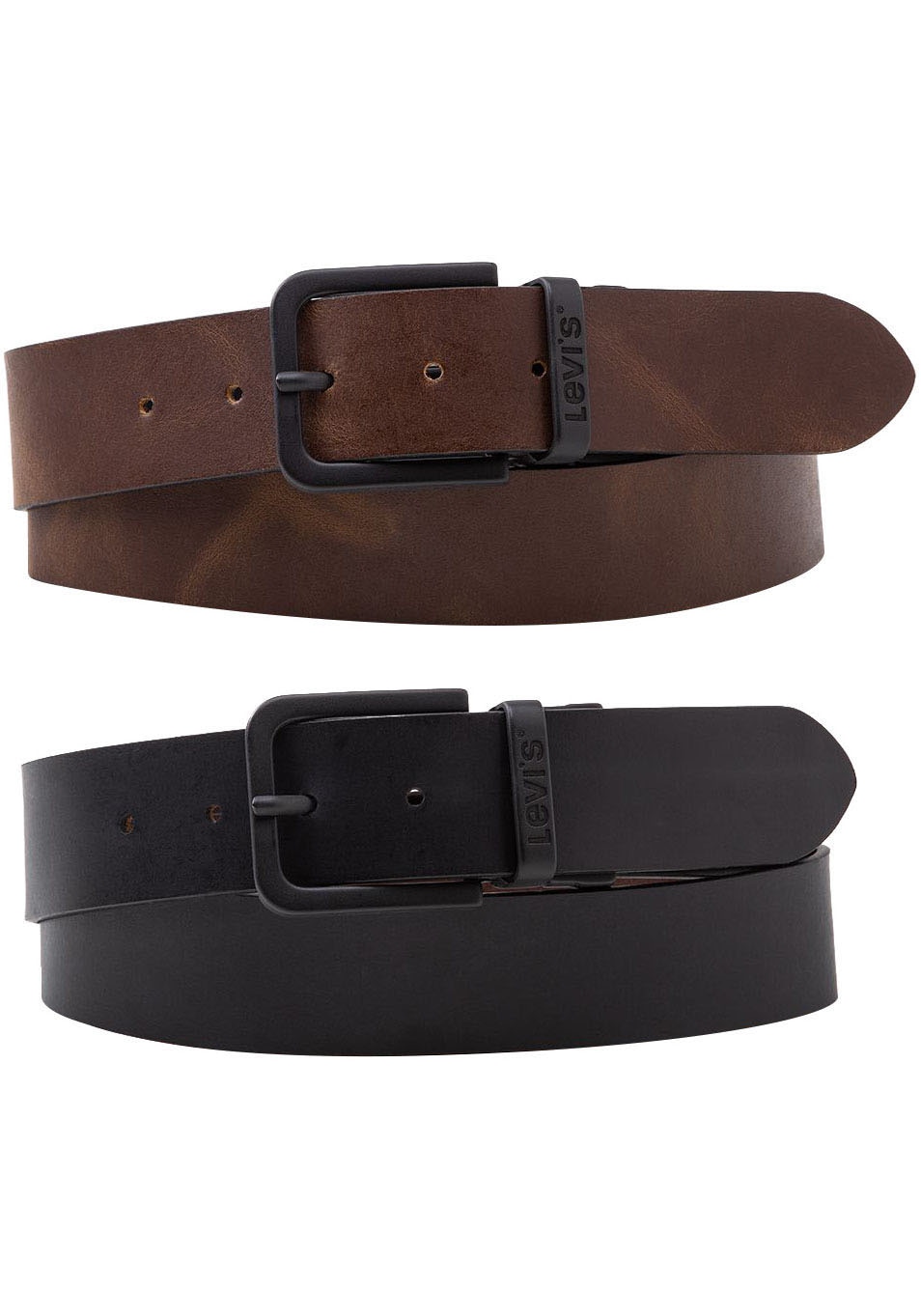 Levi's® Ledergürtel »CORE METAL WENDEGÜRTEL« Reversible Core Metal Belt