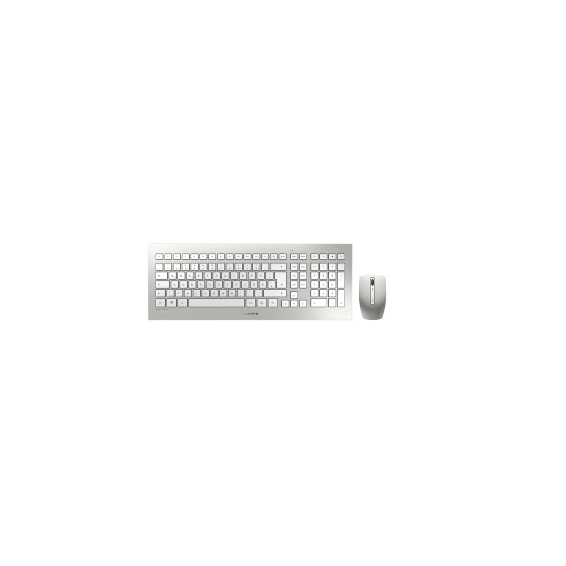 Tastatur »DW 8000 Kabelloses Desktopset, Weiß/Silber, USB«