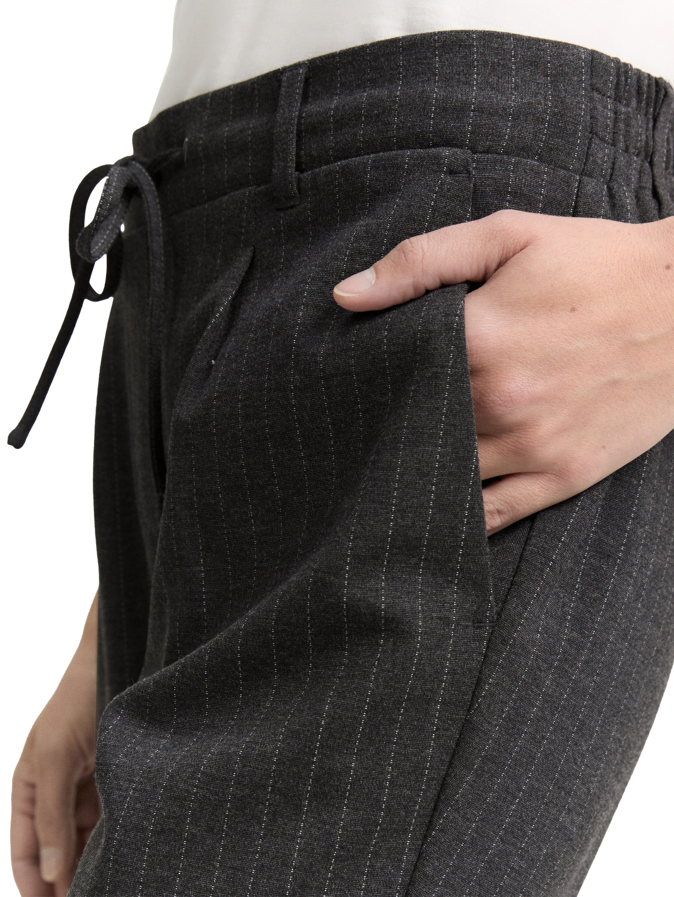 TOM TAILOR Stoffhose, mit Nadelstreifen