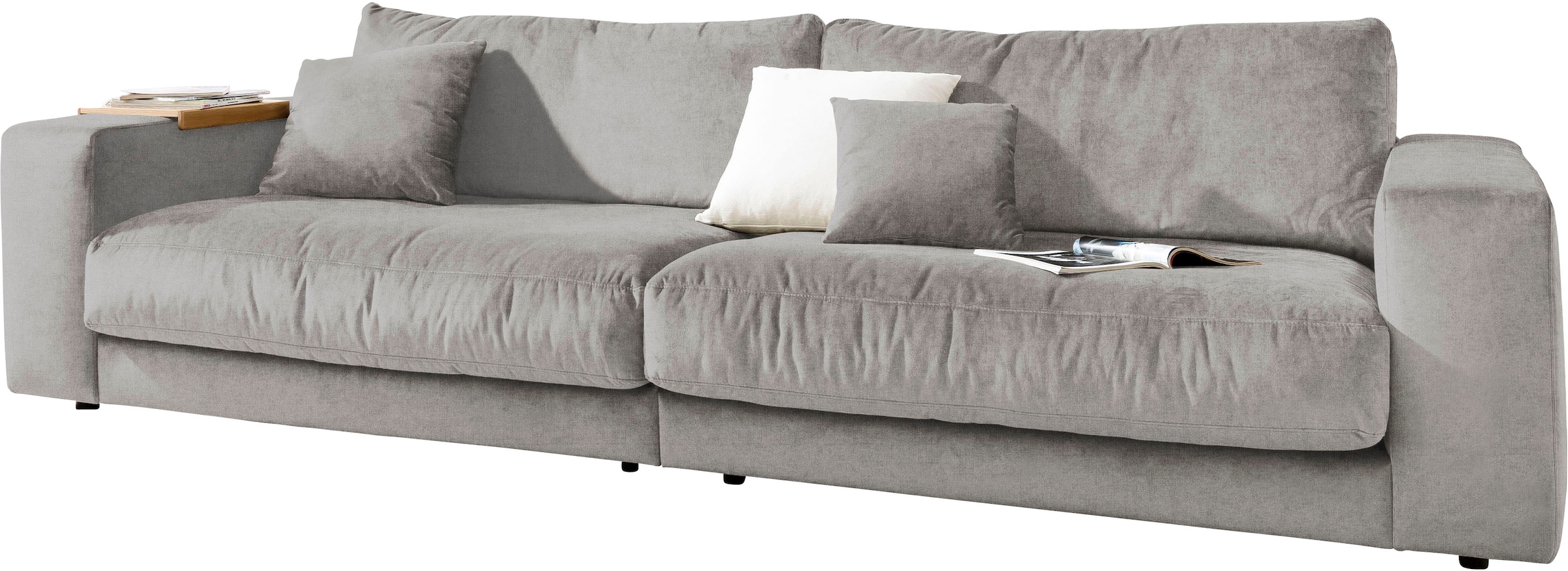 3C Candy Big-Sofa "Enisa II", incl. 1 Flatterkissen, Wahlweise mit Flecken-Schutz-Bezug Easy care