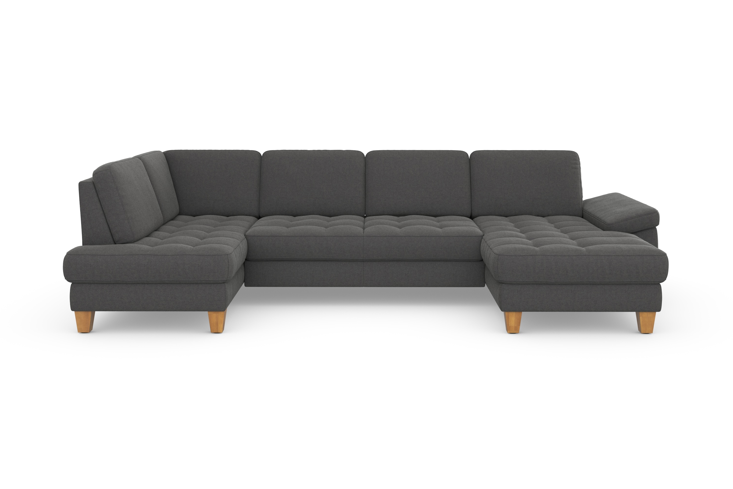 sit&more Wohnlandschaft "Westham U-Form" wahlweise mit Bettfunktion, Bettka günstig online kaufen