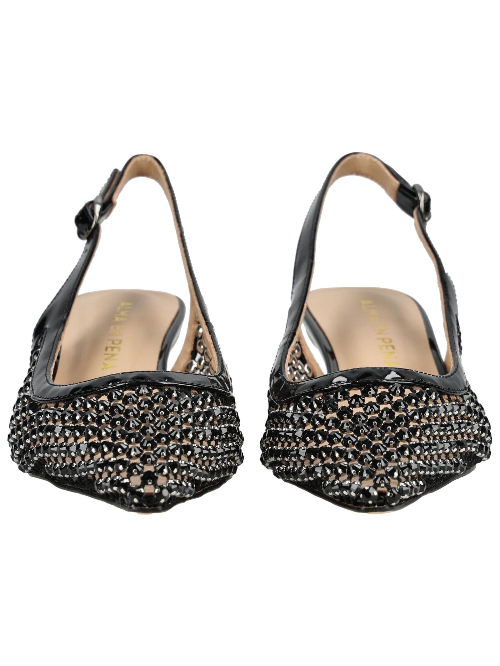 Alma en Pena Slingpumps »ALMA EN PENA Pumps Lederimitat/Textil«