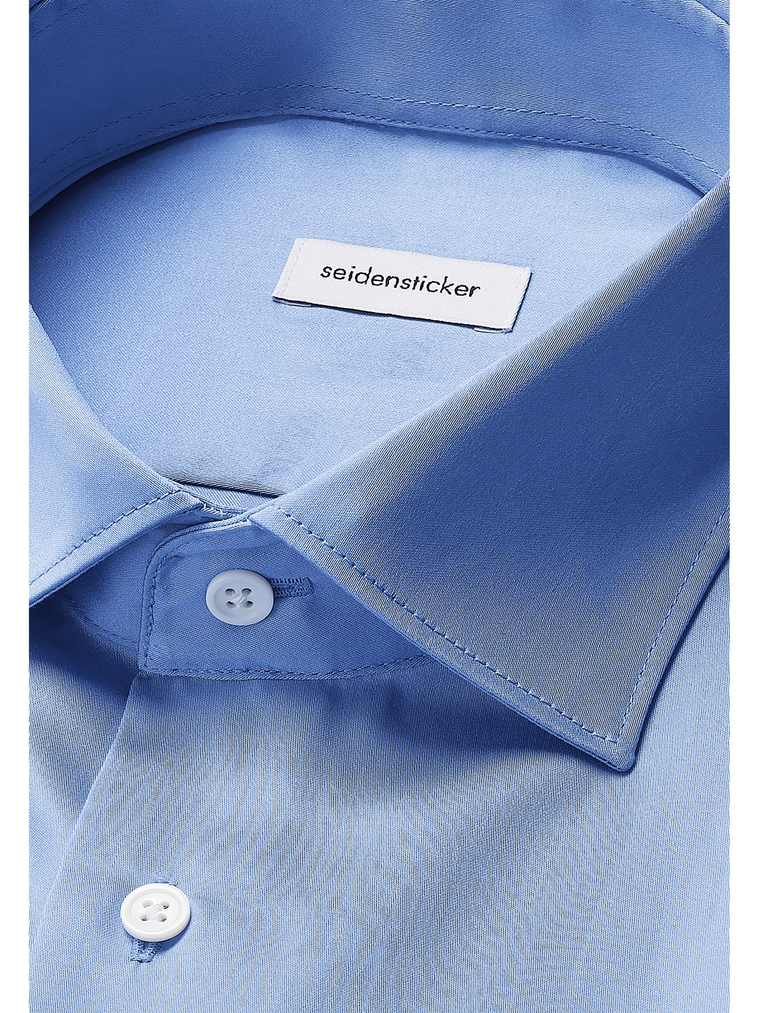 seidensticker Businesshemd »Schwarze Rose«, Slim 1/1 Kentkragen Uni