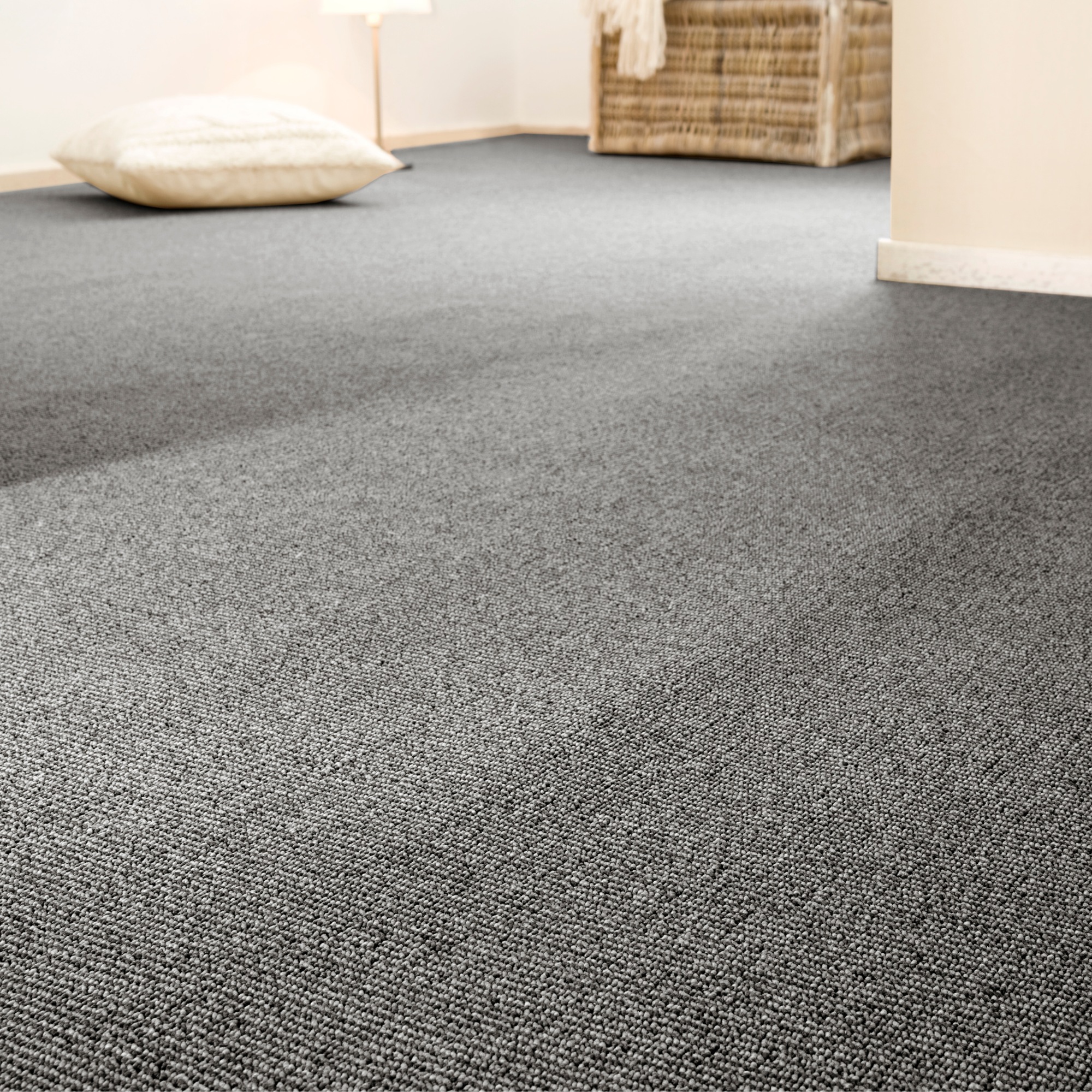 Andiamo Teppichboden "Bruce, Schlinge" rechteckig 4 mm Höhe meliert. Breite günstig online kaufen