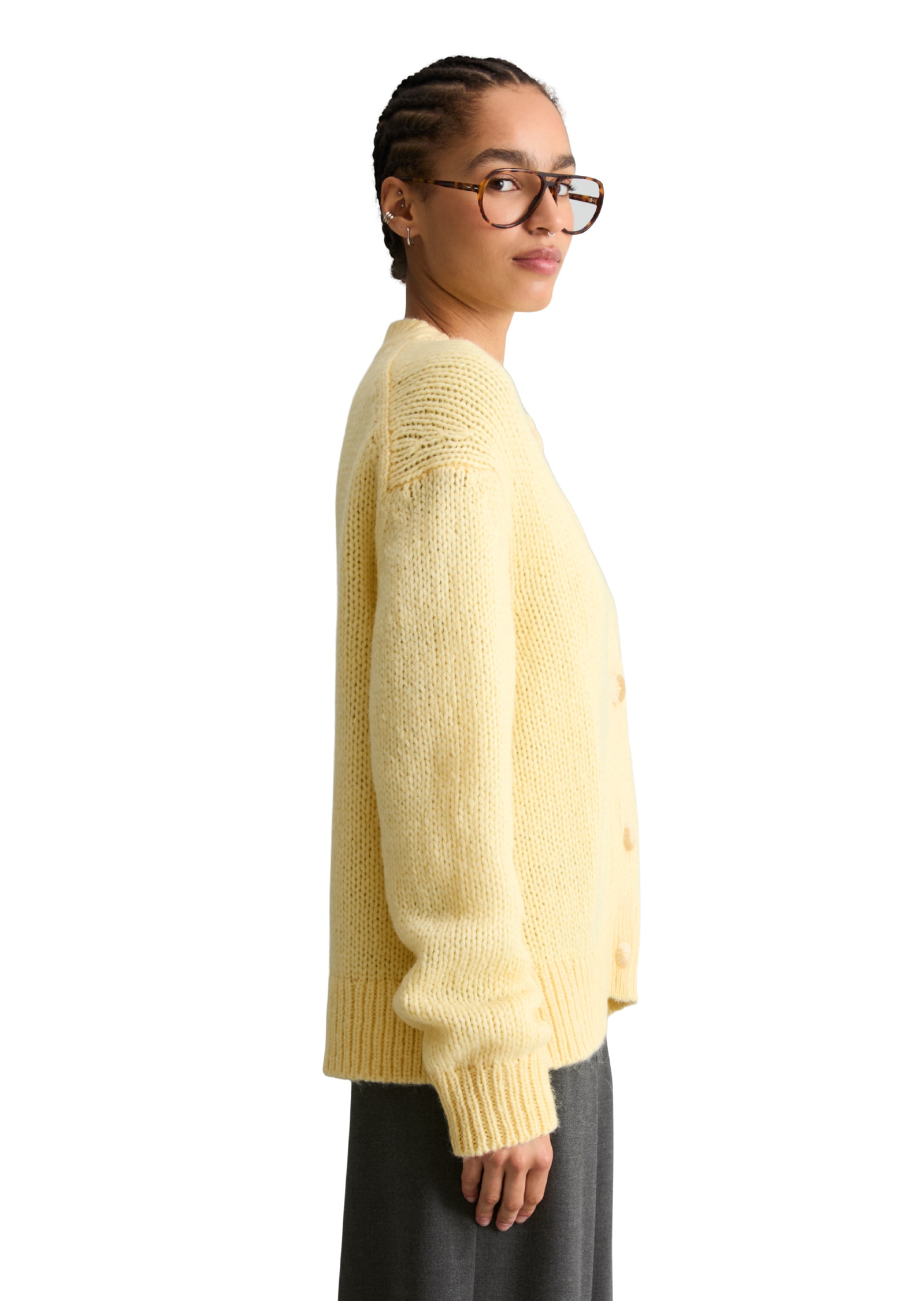 Marc O'Polo DENIM Cardigan »aus kuscheligem Schurwolle-Alpaka-Mix«