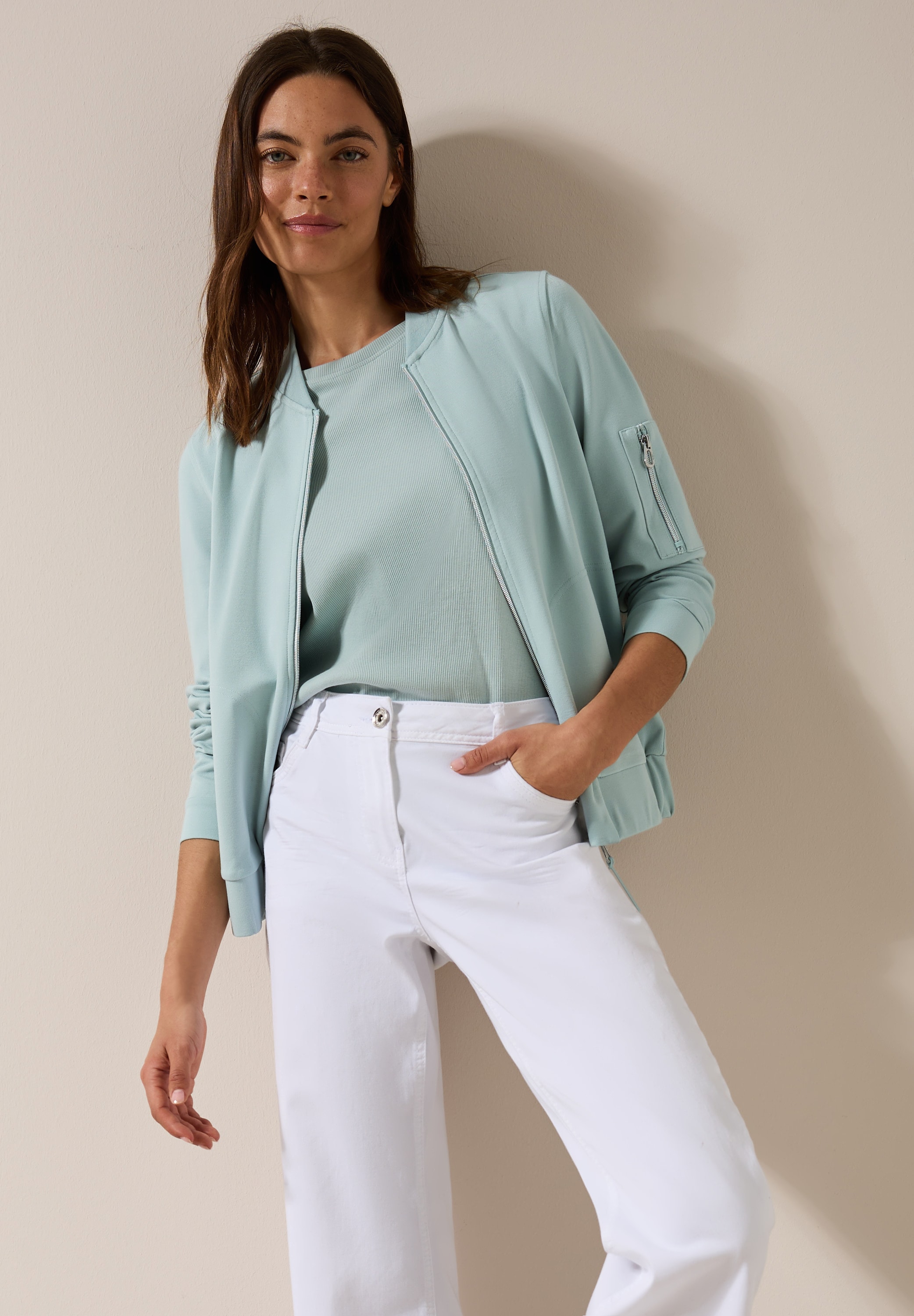 Cecil Blouson, mit Zipper Detail