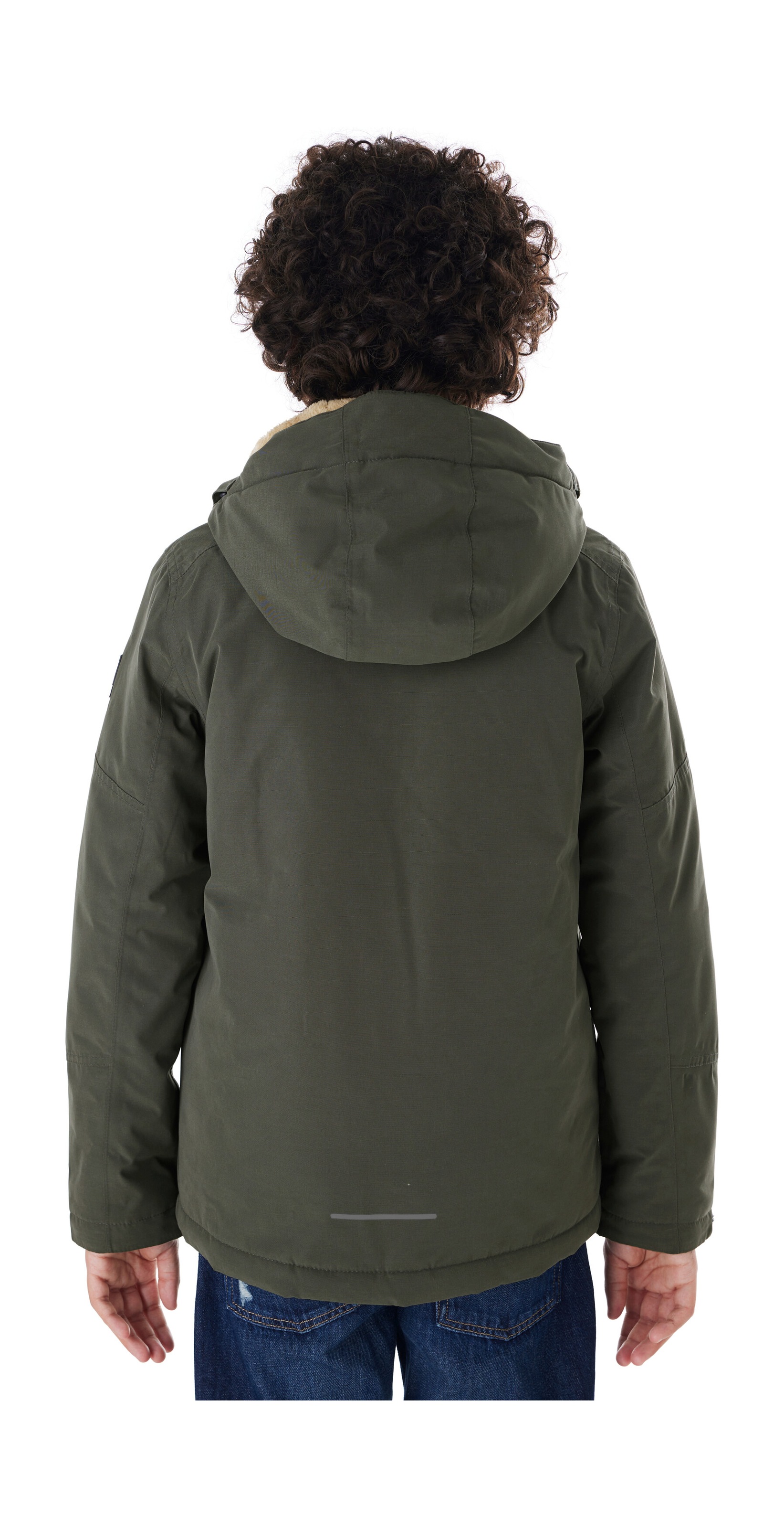 Killtec Funktionsjacke »KOW 377 BYS JCKT«, Wasserdichte Funktionsjacke mit Kapuze, warmem Futter und Kinnschutz