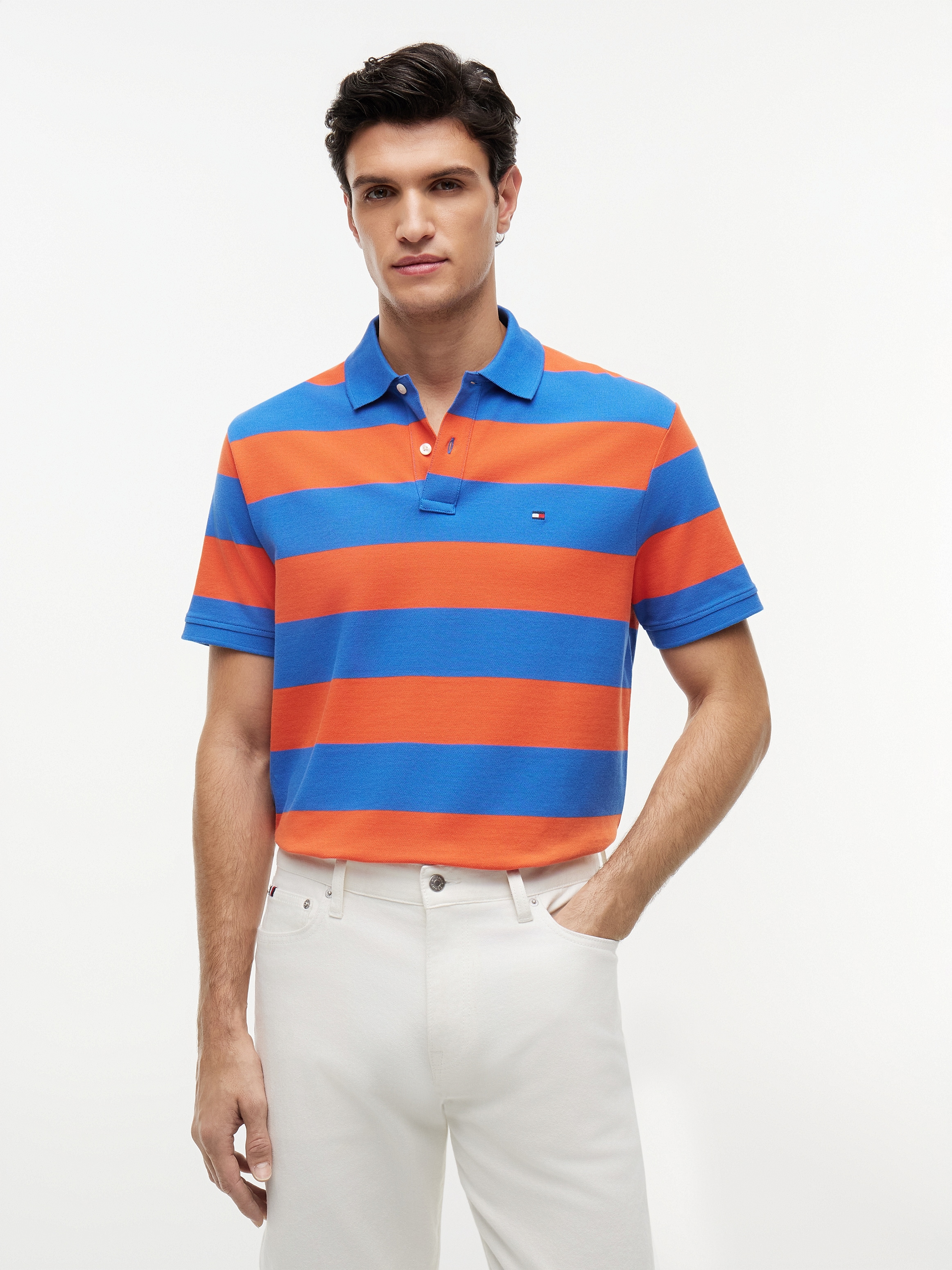 Tommy Hilfiger Poloshirt "BLOCK STRIPE" günstig online kaufen