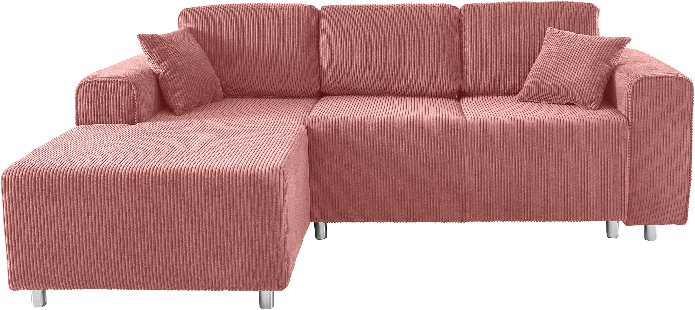 Home affaire Ecksofa "Györ" L-Form, wahlweise mit Bettfunktion und Bettkast günstig online kaufen