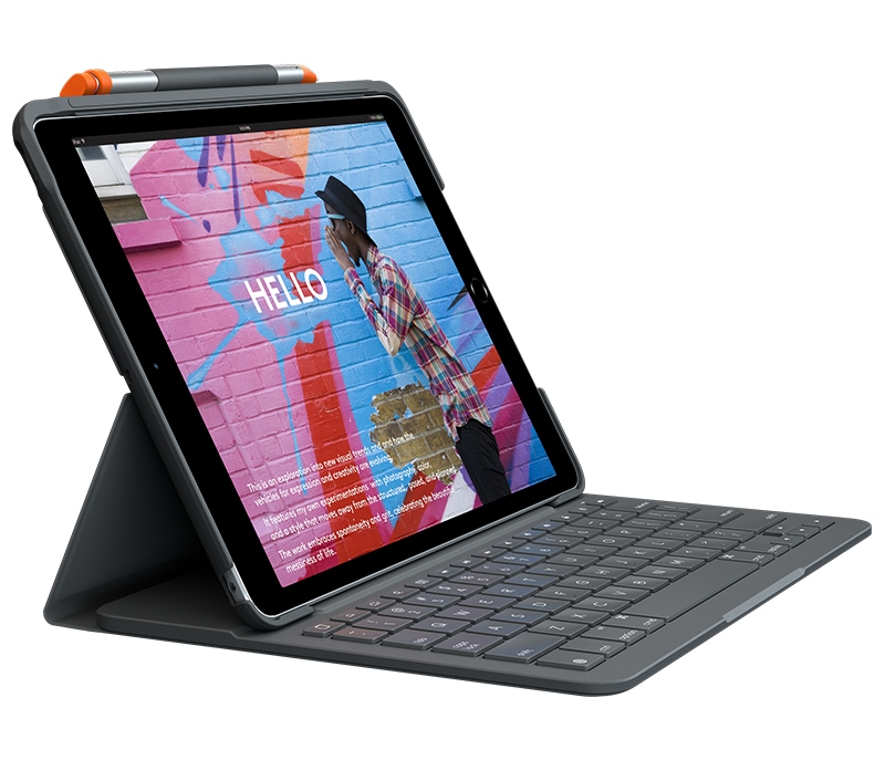 Logitech iPad-Tastatur »Slim Folio«