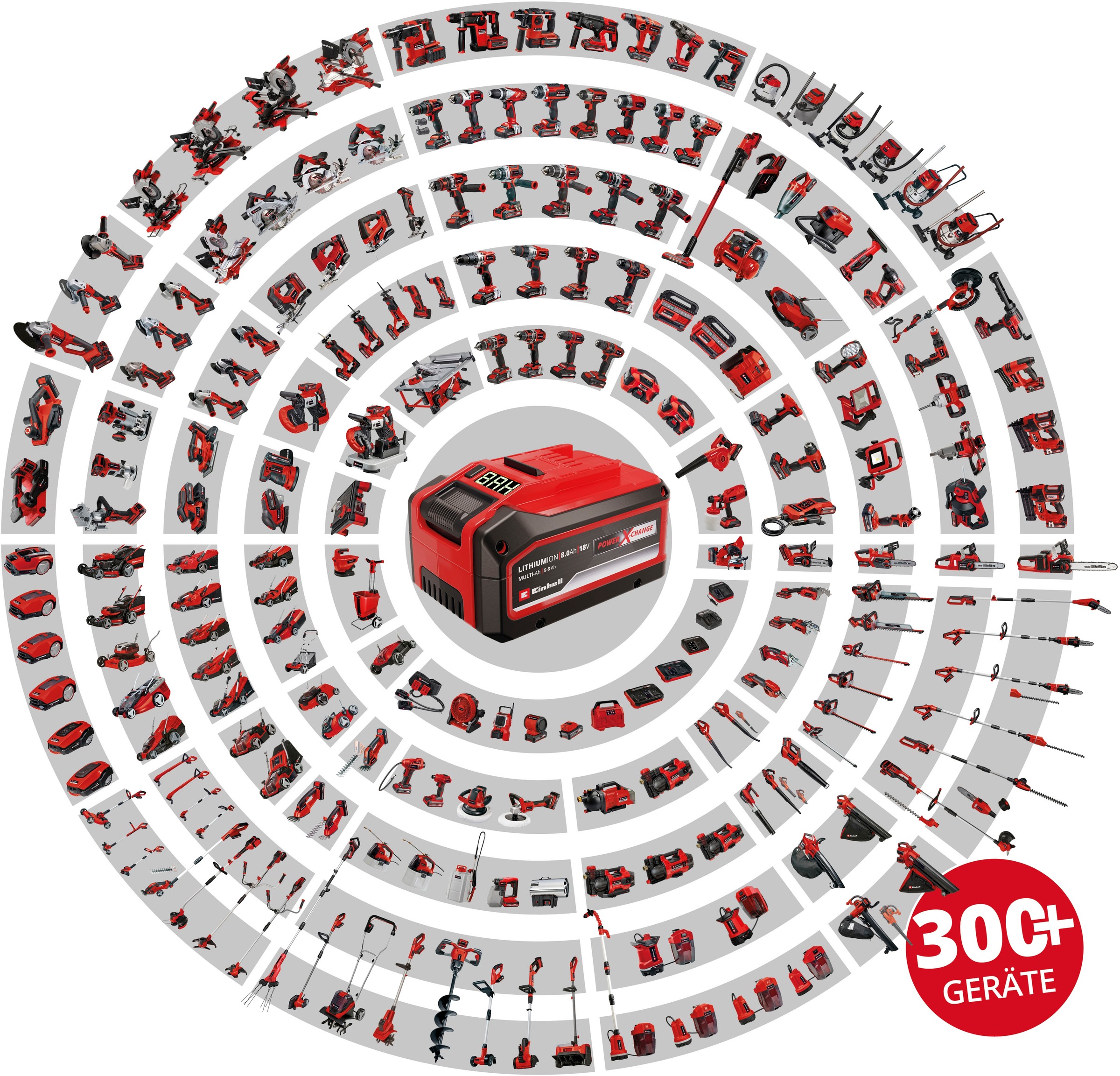 Einhell Rasenmähroboter »FREELEXO 550 Kit Mähroboter«, (Set), Schnittbreite 18 cm, Inkl. Akku und Ladestation, 6 tlg.