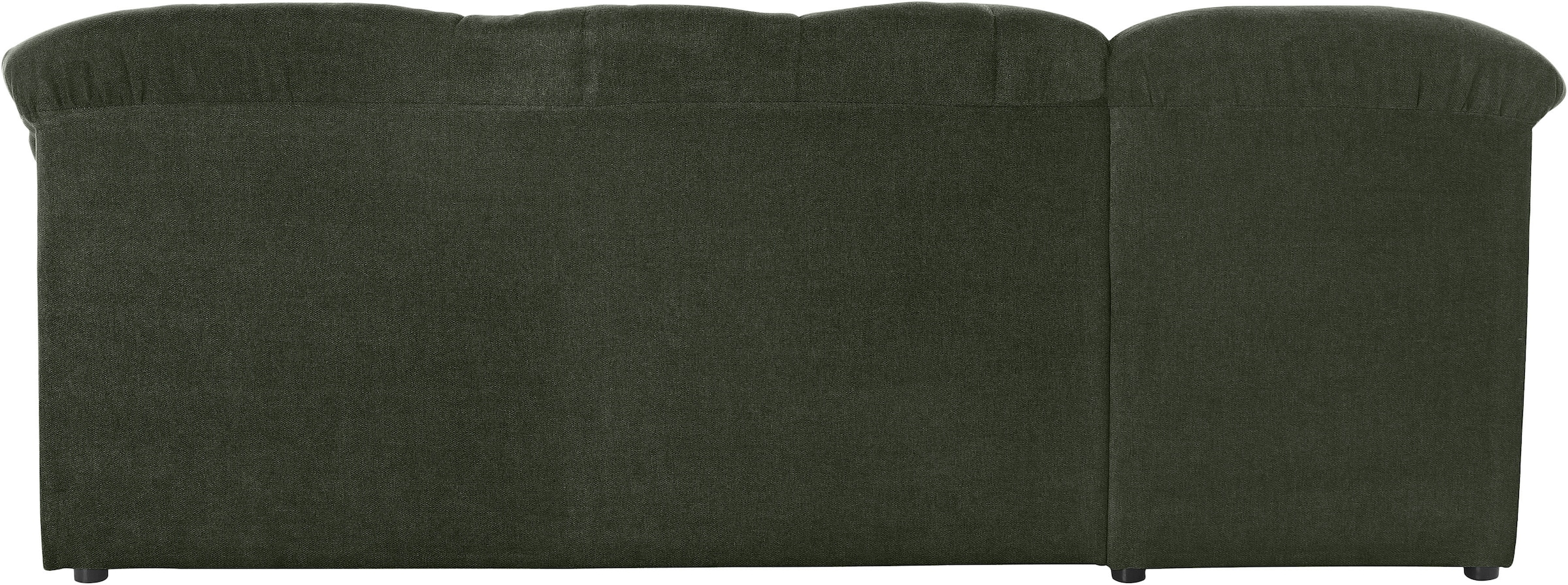 DOMO collection Ecksofa »Pegnitz, elegante Rückensteppung, komfortabel, L-Form«, wahlweise mit Bettfunktion