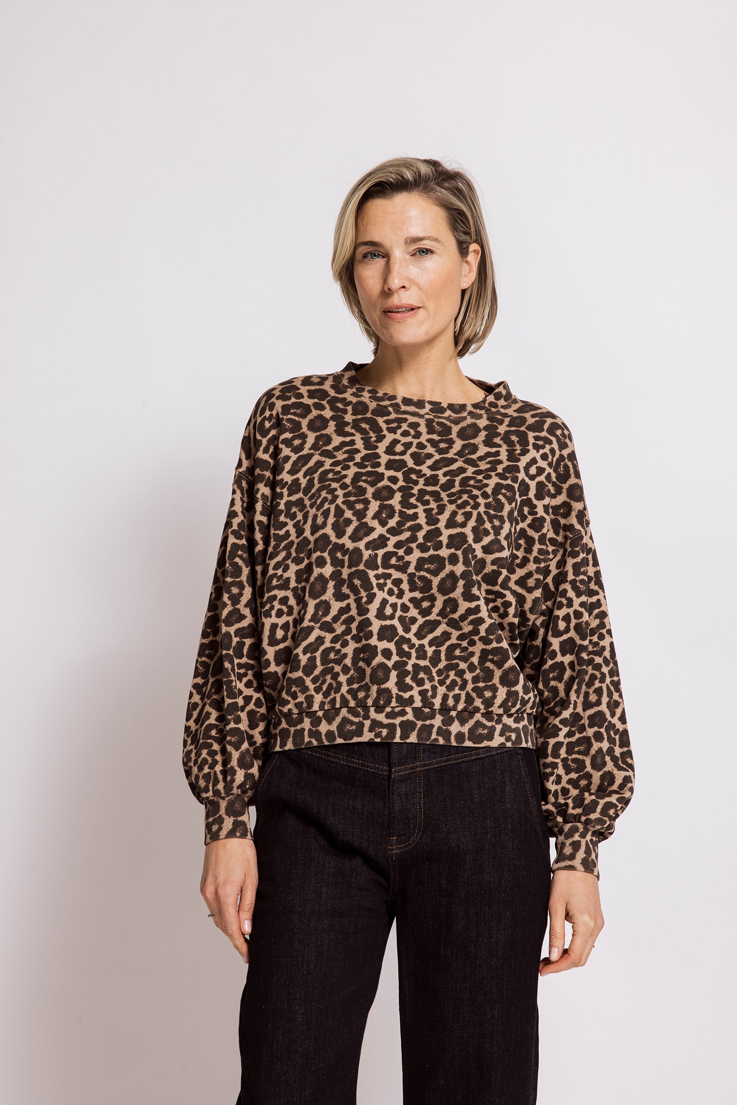 Zhrill Sweatshirt "TERA", verschiedene Dessins, lockere Passform, Baumwolle