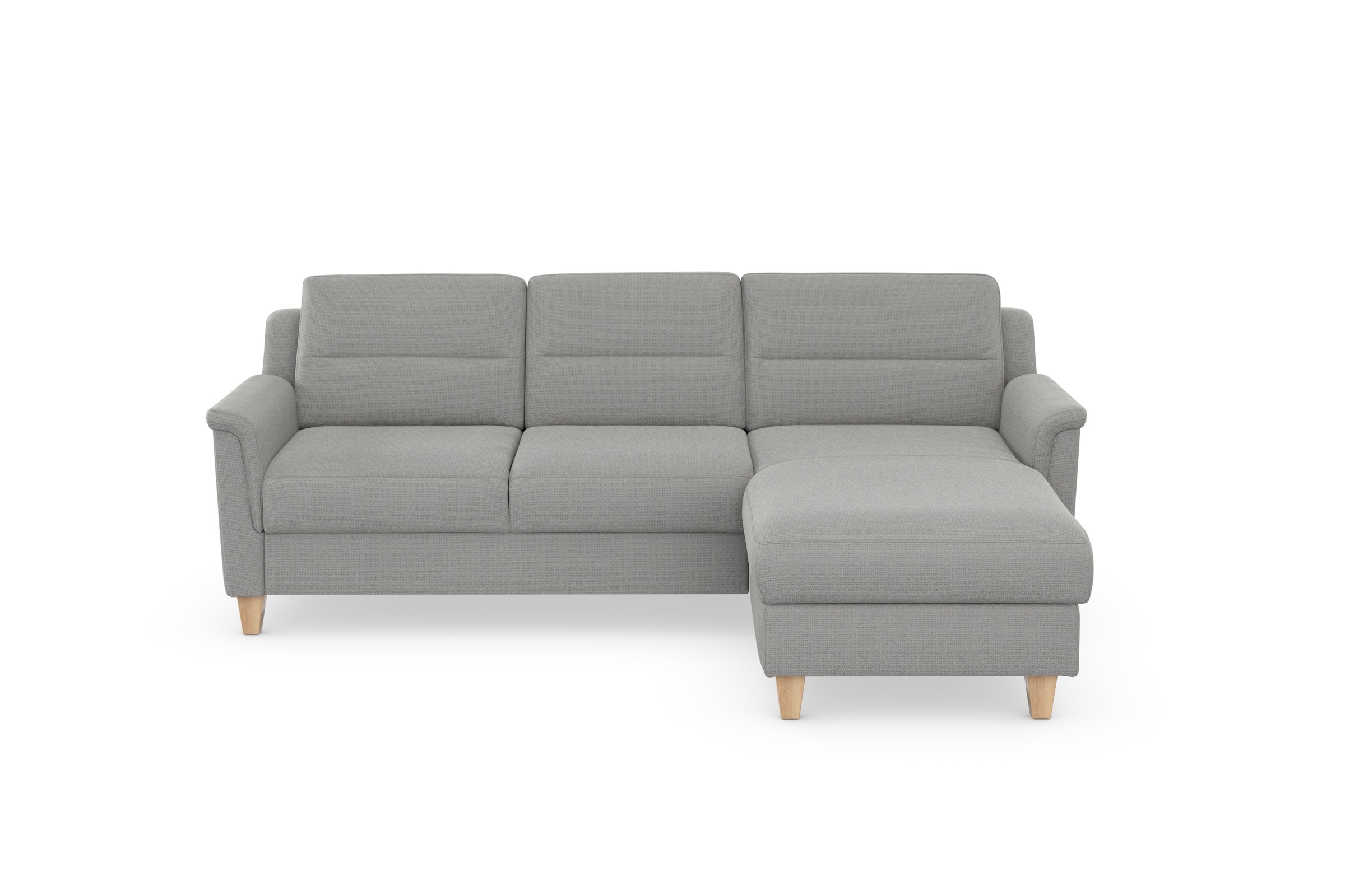sit&more Ecksofa "Farö L-Form", inklusive Federkern, wahlweise mit Bettfunk günstig online kaufen