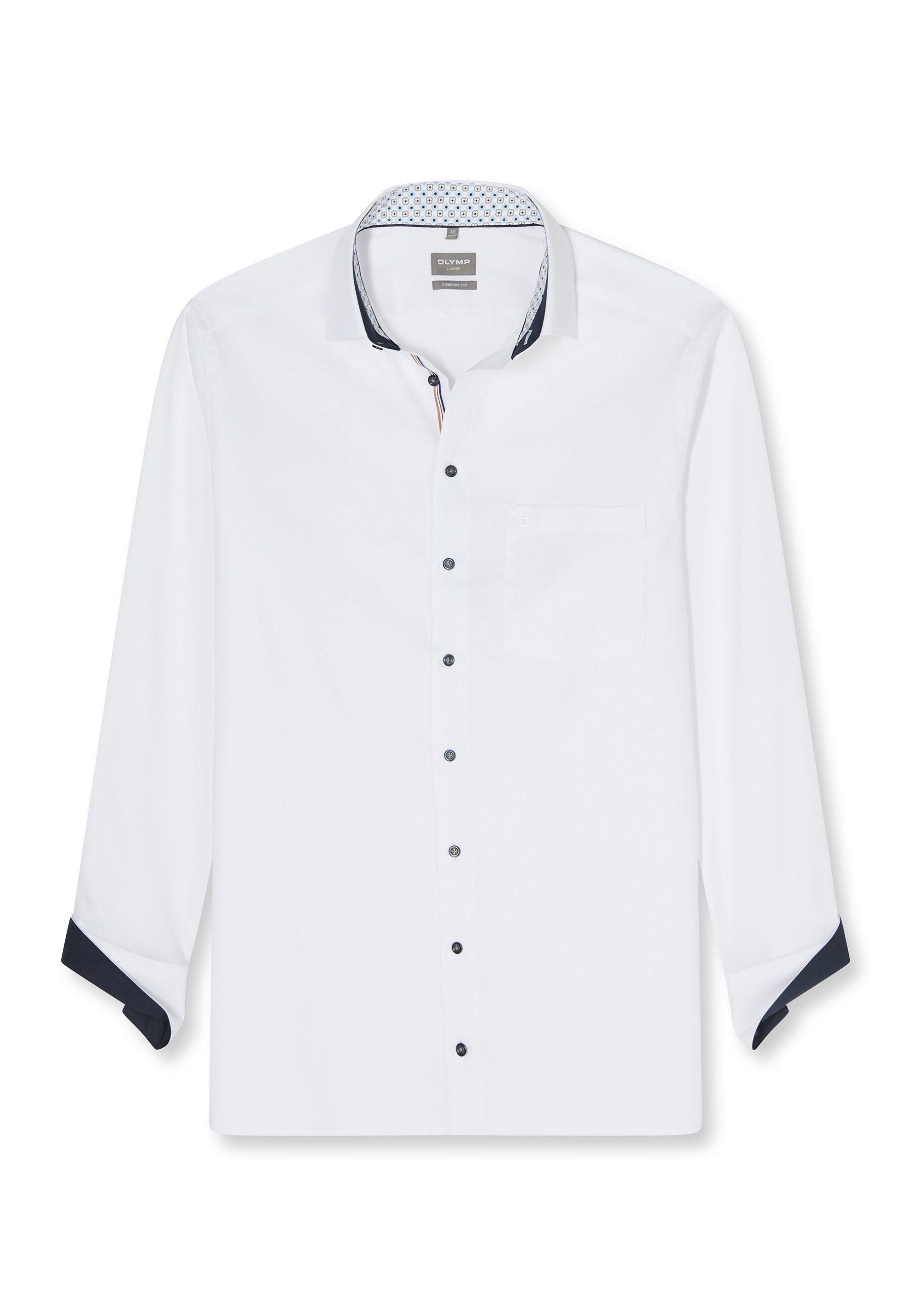OLYMP Luxor Business Shirt White 43 7