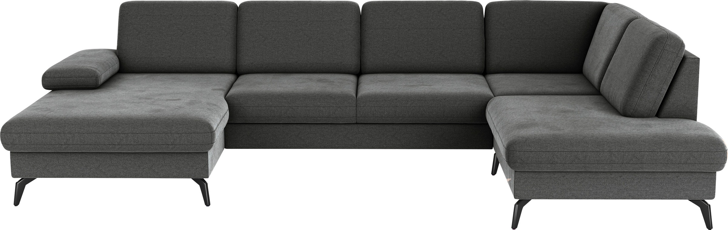 sit&more Wohnlandschaft "Morris Jubi" wahlweise mit Armteilverstellung, Schlaffunktion & Bettkasten