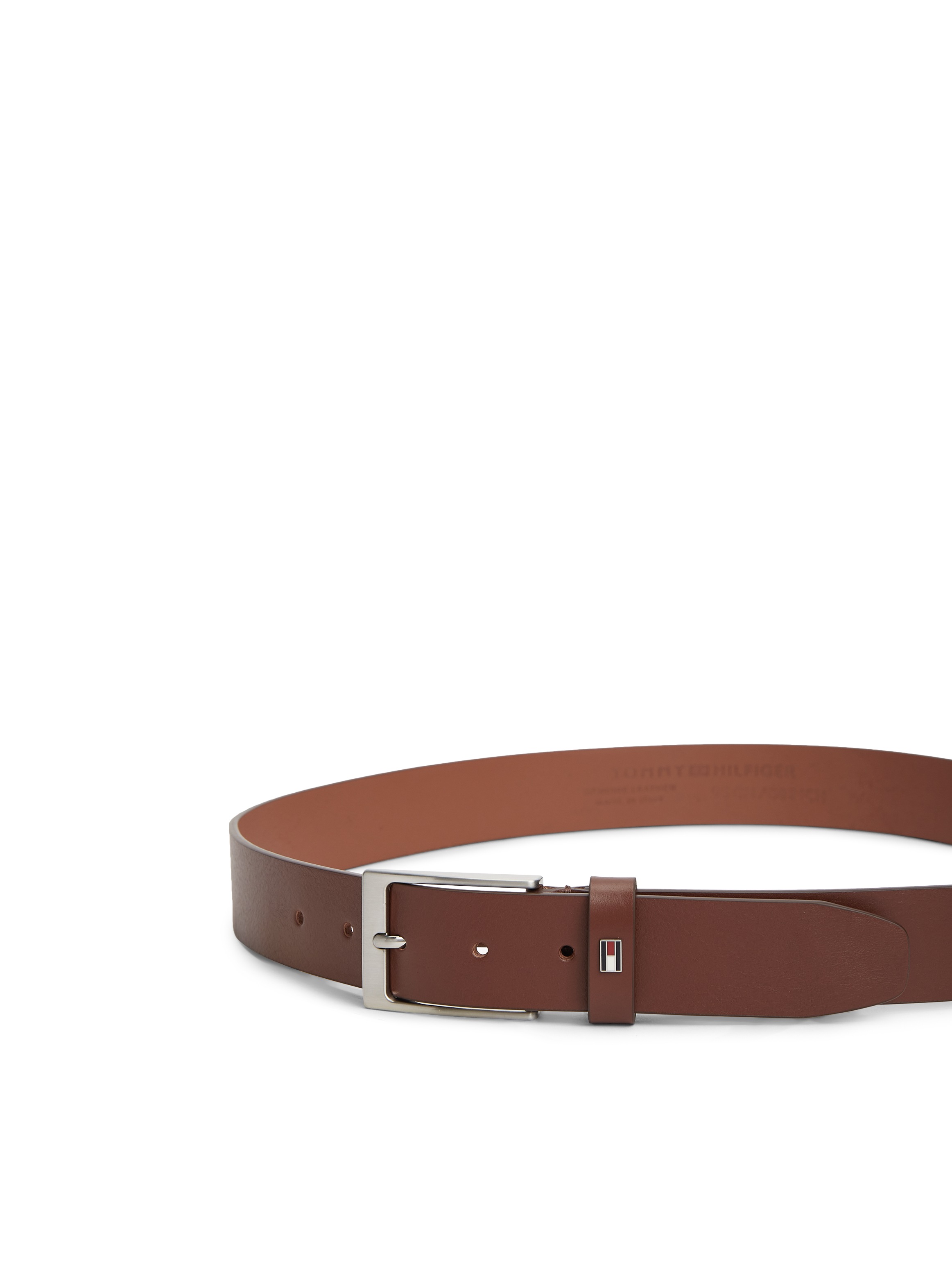 Tommy Hilfiger Ledergürtel »LAYTON 3.5 ADJ« mit Label-Pin