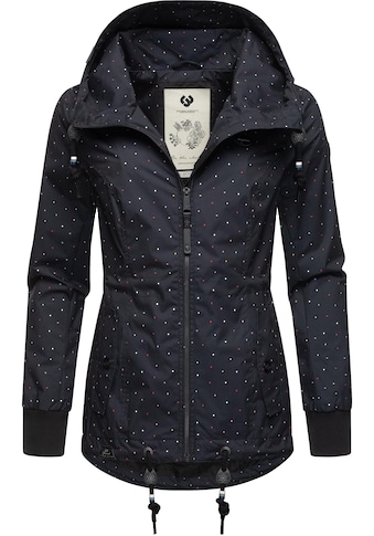 Ragwear Outdoorjacke »Danka Dots« su Kapuze st...